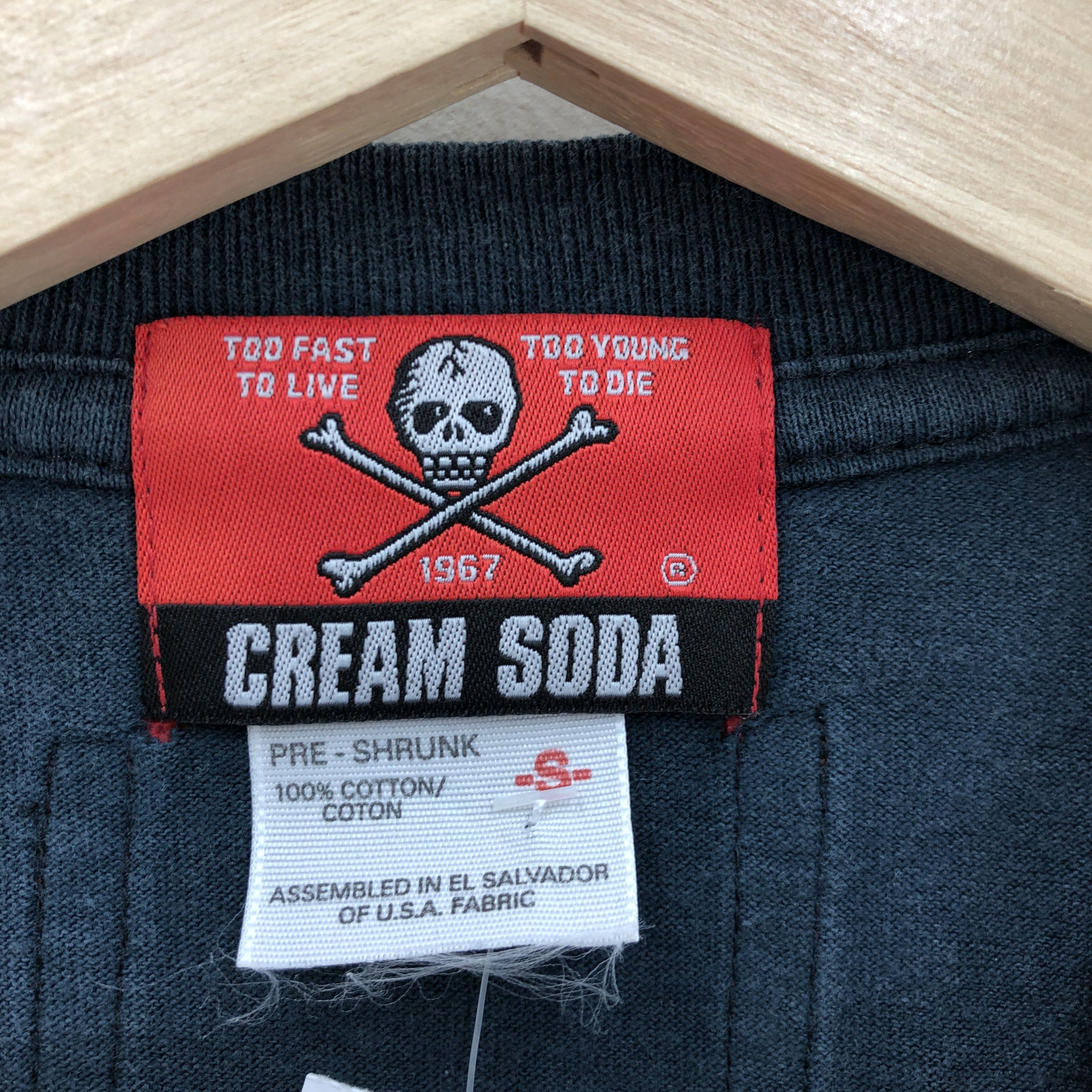 Band Tees 35th Anniversary Japanese T Shirt Skulls Cream Soda Rockin Size US XS / EU 42 / 0 - 6 Thumbnail