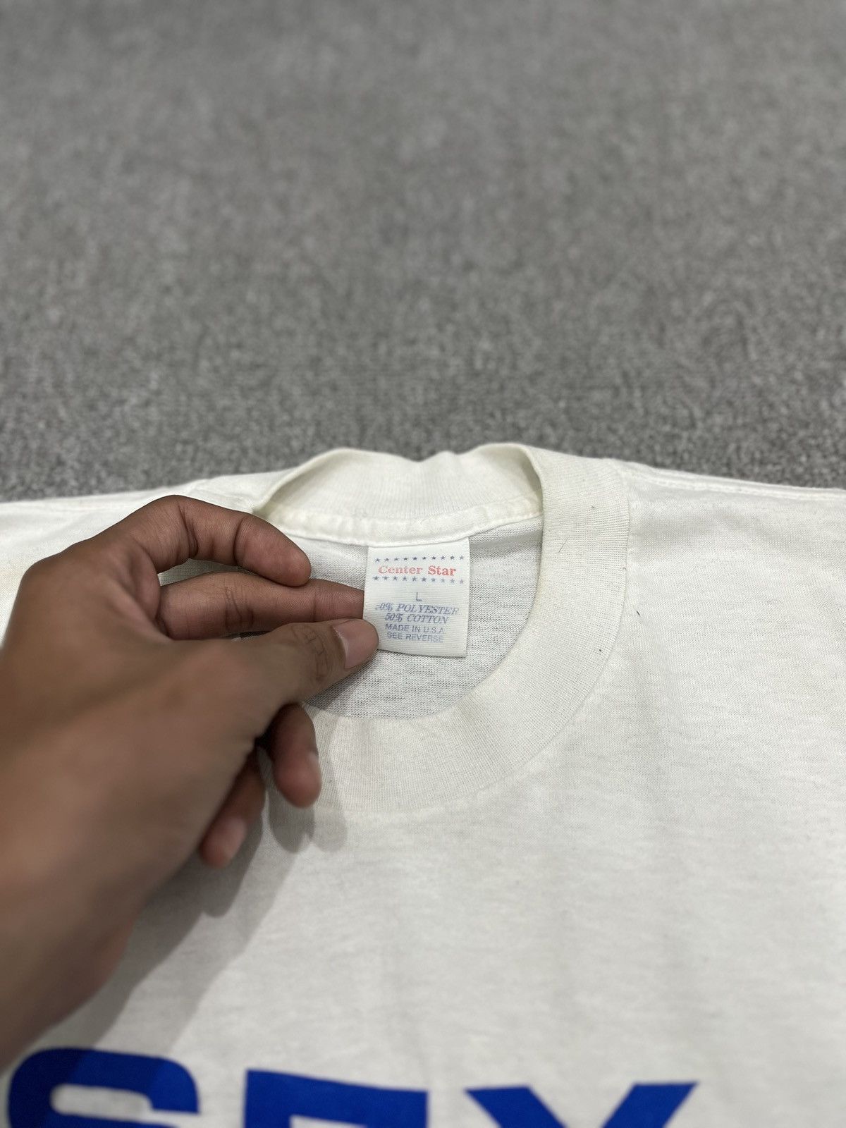 Vintage VTG WORDING TEE “SEX IS BETTER THAN “ Size US L / EU 52-54 / 3 - 2 Thumbnail