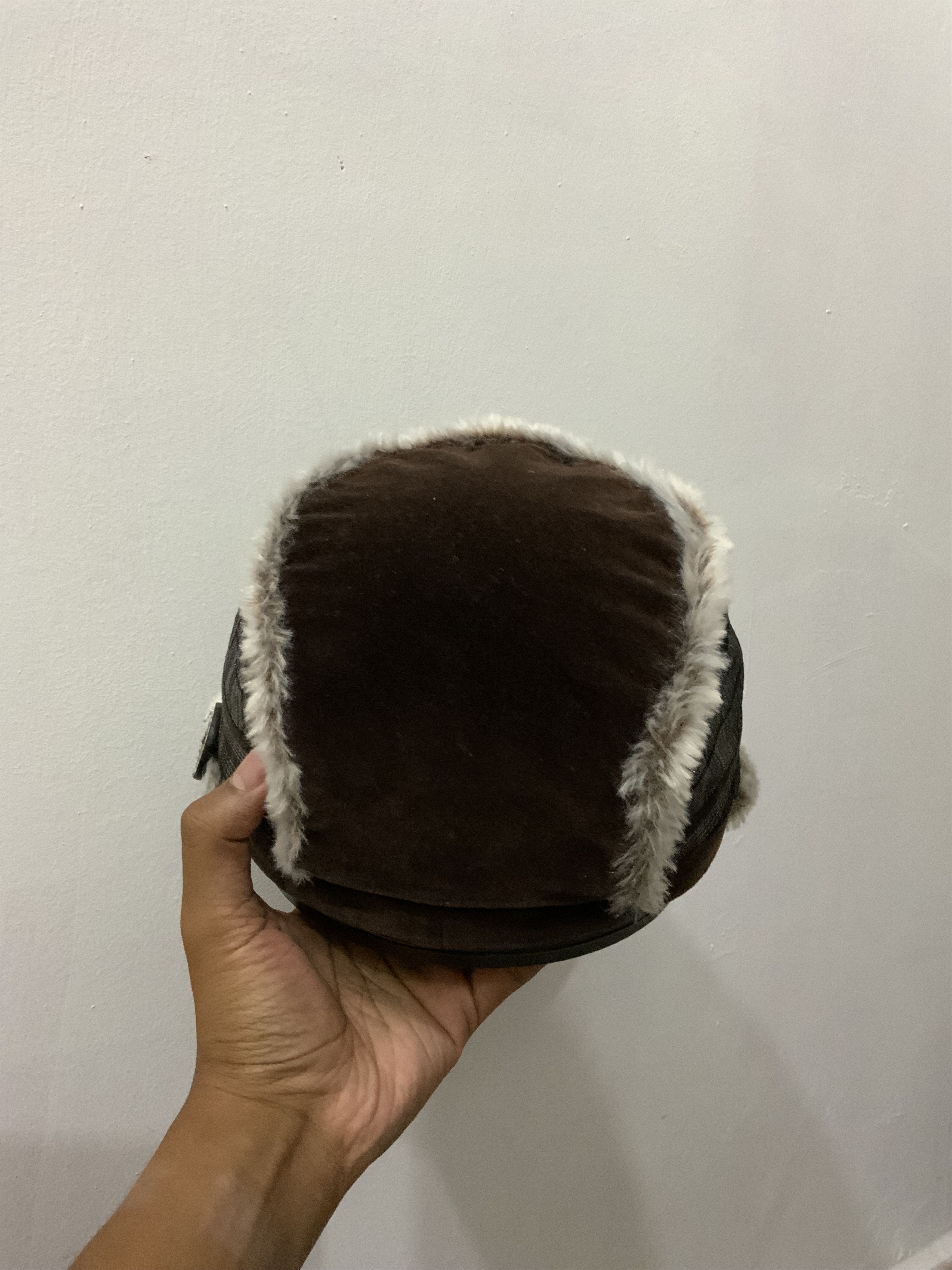 If Six Was Nine Mohair Fur Suade Retro Ski Hat Size ONE SIZE - 4 Thumbnail