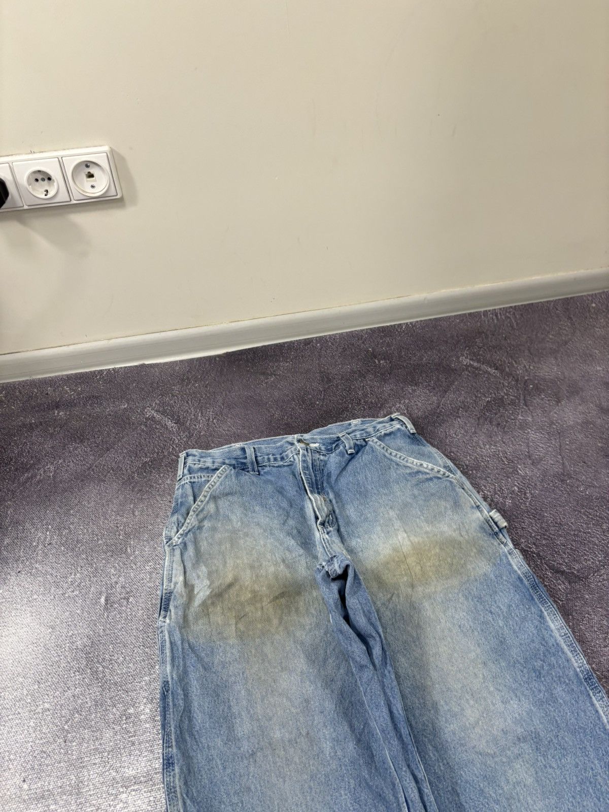 Carhartt Vintage Carhartt Original Dungaree Fit Y2K Work Baggy Jeans Size US 32 / EU 48 - 10 Thumbnail