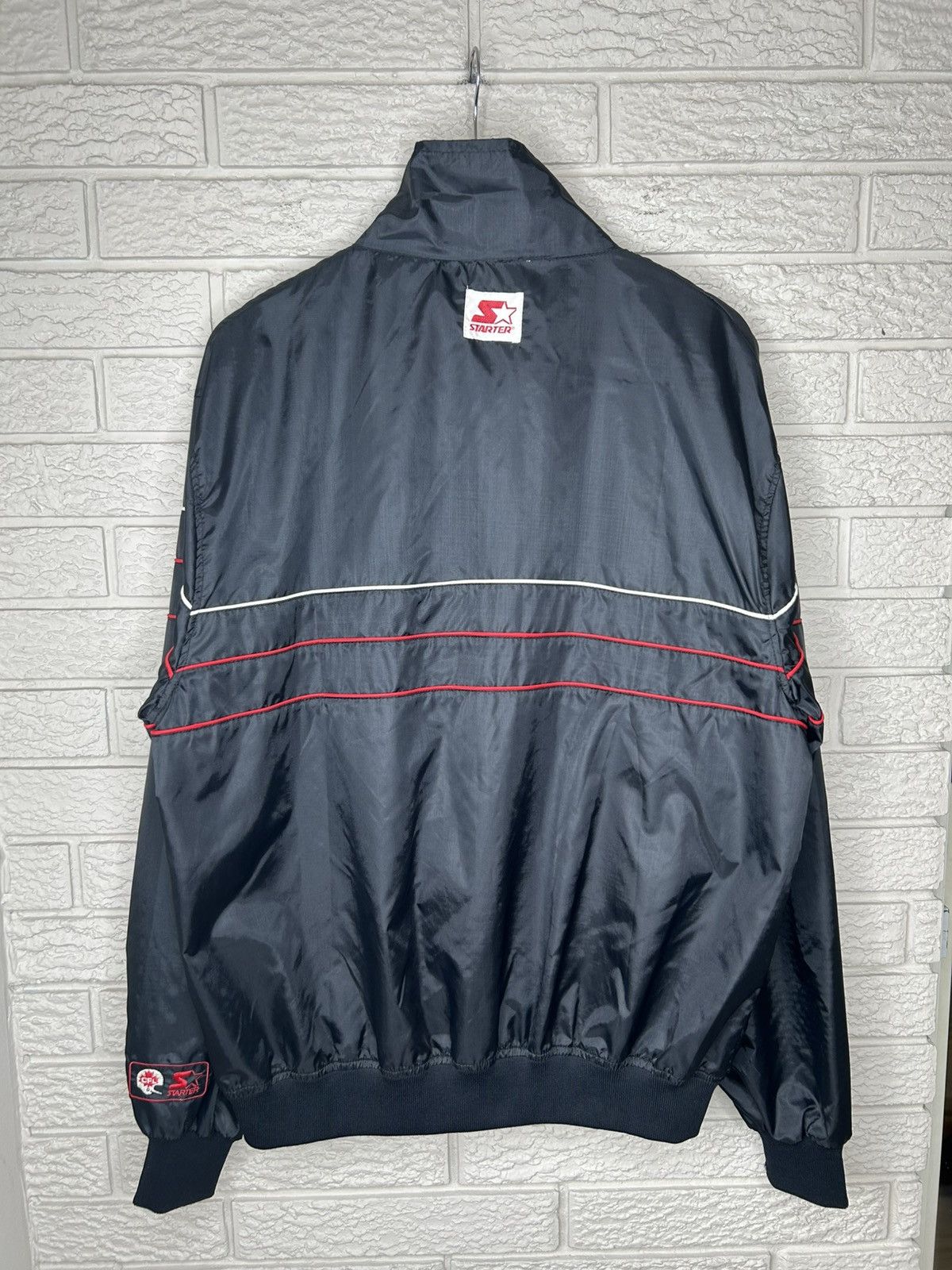 Starter Vintage Starter CFL Rough Riders Zip Up Nylon Light Jacket Size US XL / EU 56 / 4 - 8 Thumbnail
