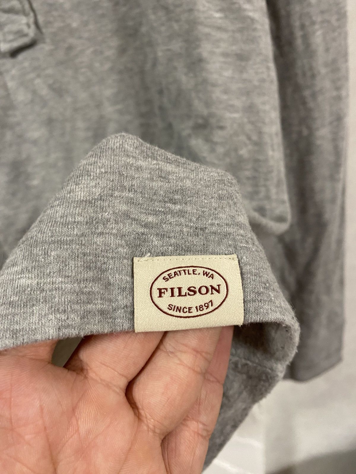 Filson Filson Garments Henley 3 button Crewneck Longsleeve Pullower Size US S / EU 44-46 / 1 - 4 Thumbnail