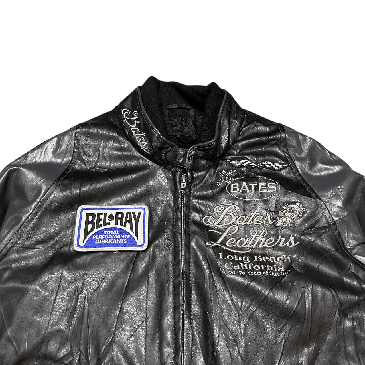 Japanese Brand Vintage Bates California Racing Jacket Bel Ray Size US M / EU 48-50 / 2 - 2 Thumbnail