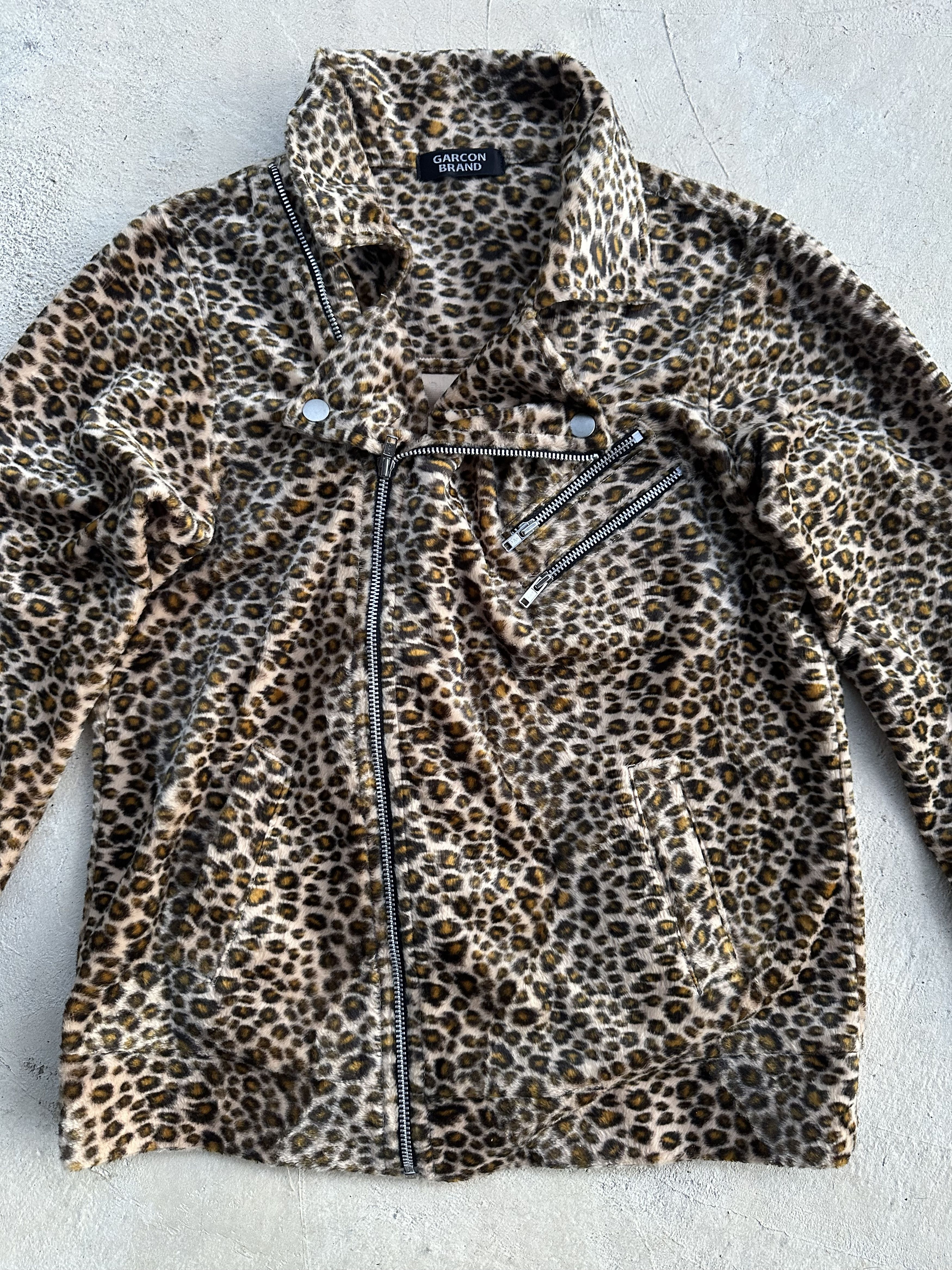 Hysteric Glamour Vintage Leopard Punk Seditionaries Zipper Jacket Size US S / EU 44-46 / 1 - 1 Thumbnail