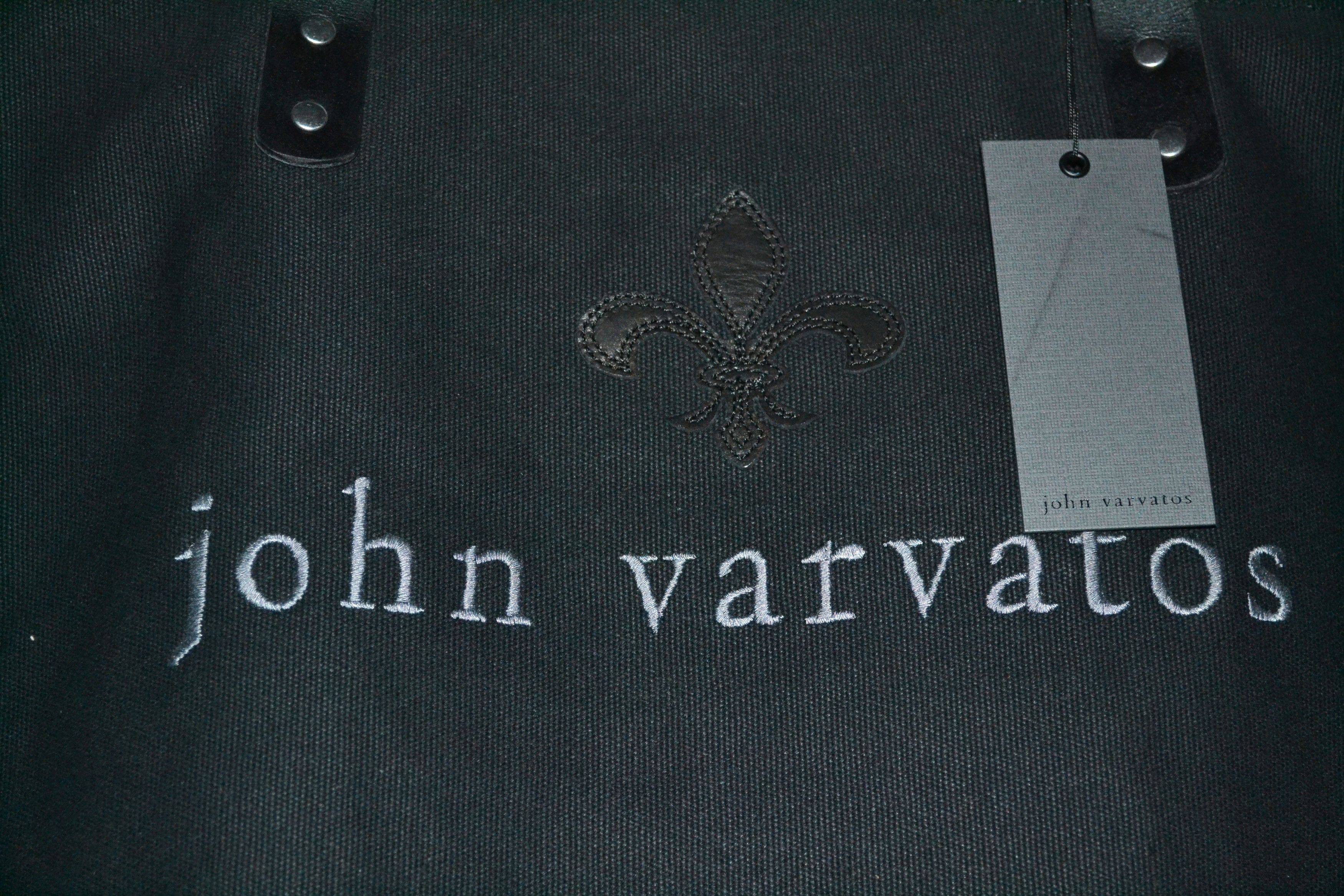 John Varvatos John Varvatos Canvas Tote Bag Size ONE SIZE - 4 Thumbnail