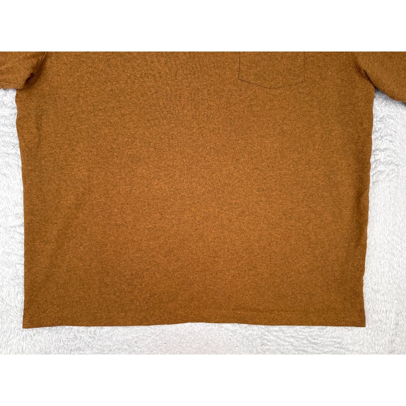 Carhartt Carhartt Shirt Men Extra Large Brown Short Sleeve Pocket Crew Neck Cotton Blend Size US XL / EU 56 / 4 - 5 Thumbnail