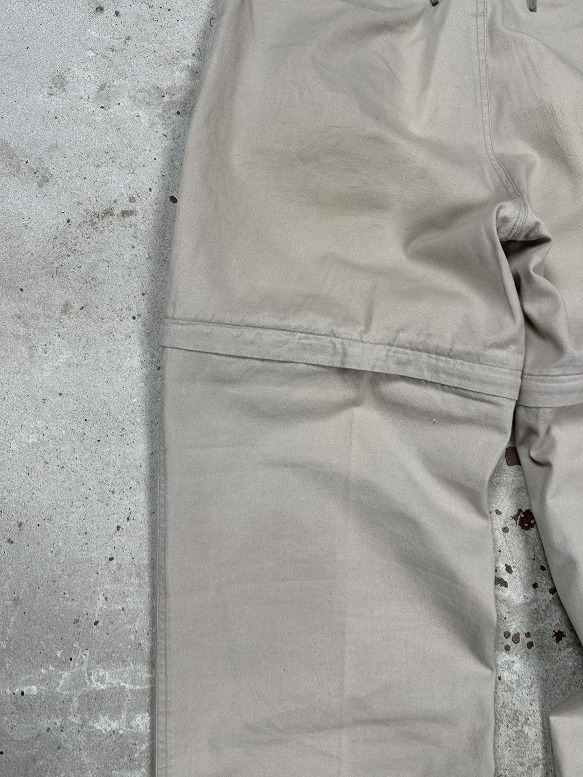 Dickies Vintage 90s Dickies Beige Baggy Cargo Pants 2 in 1 Shorts Size US 34 / EU 50 - 16 Thumbnail