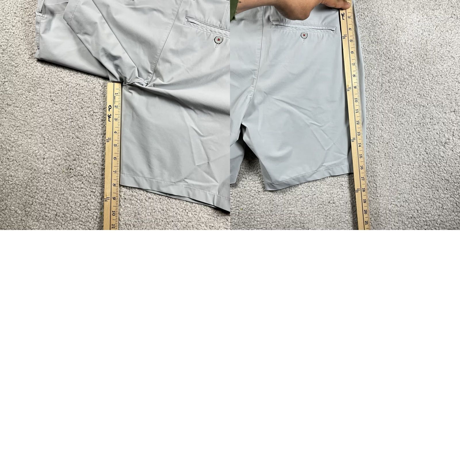 Rhone Rhone Shorts Mens Gray Chino 28 Size Regular Stretch Fashion Workwear Pockets Zipper Pop Size US 28 / EU 44 - 10 Thumbnail