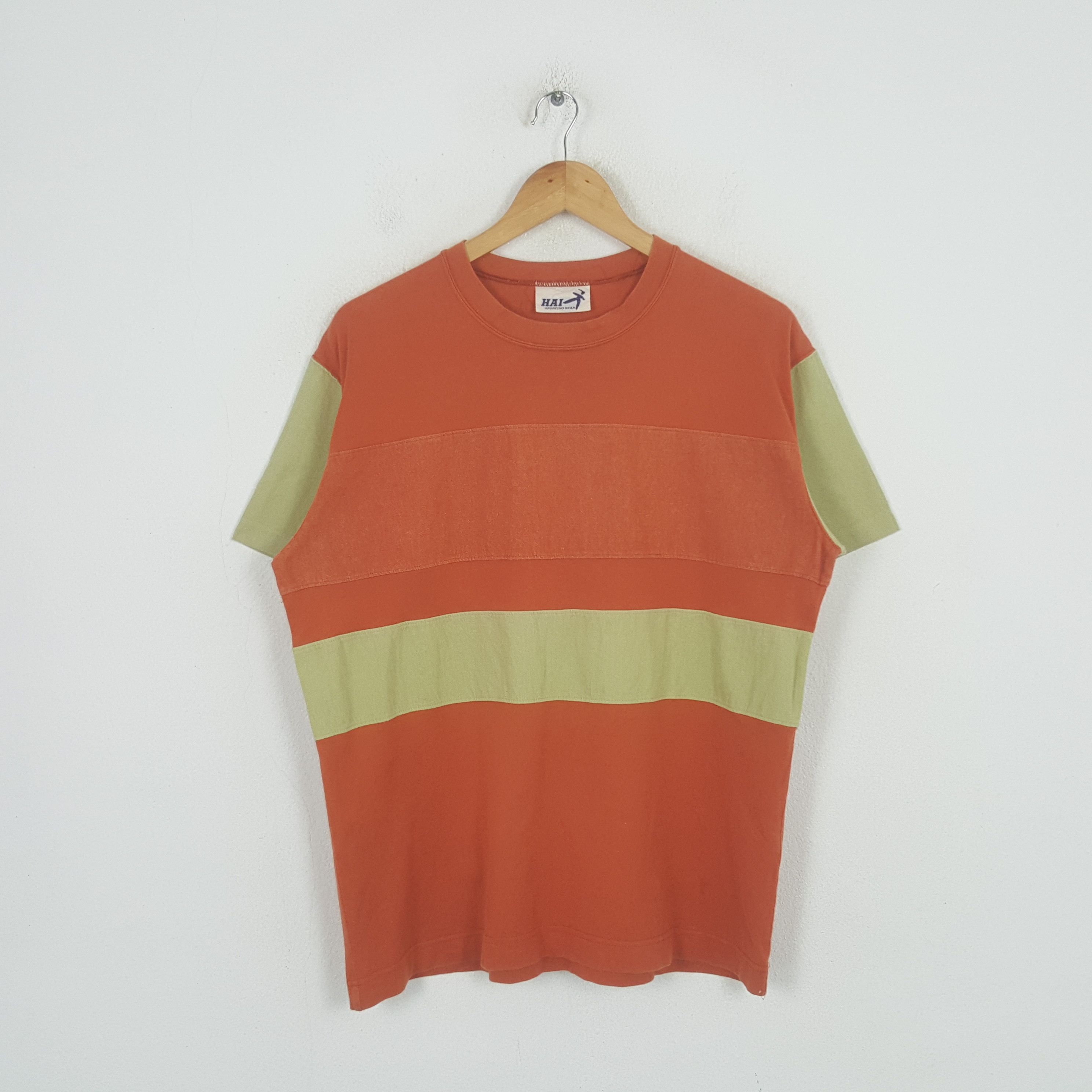 Hai Sporting Gear Vintage Hai Sporting Gear by Issey Miyake Tshirt C301N52 Size US M / EU 48-50 / 2 - 1 Thumbnail