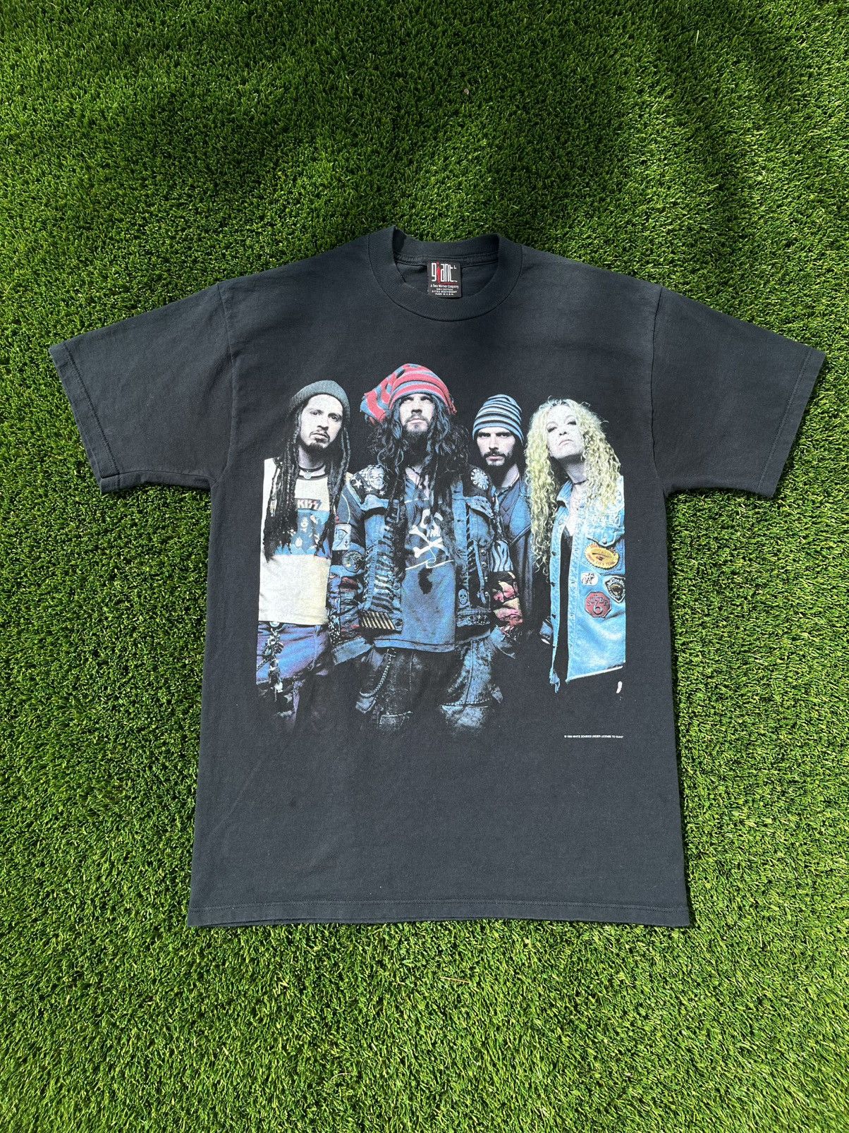1996 white zombie t-shirt