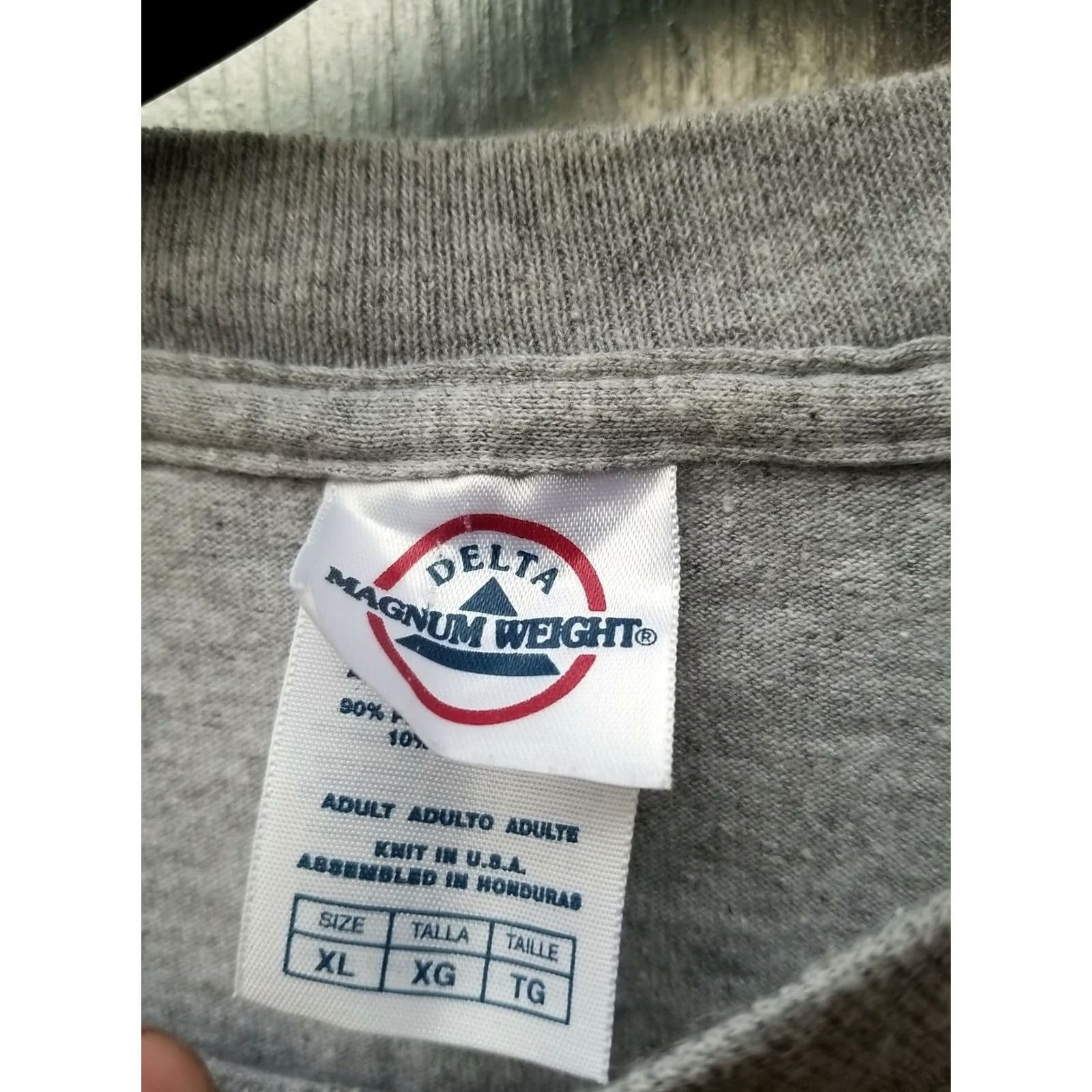 Delta VINTAGE Speed Racer Anime Long Sleeve Shirt Mens XL Gray Size US XL / EU 56 / 4 - 2 Thumbnail