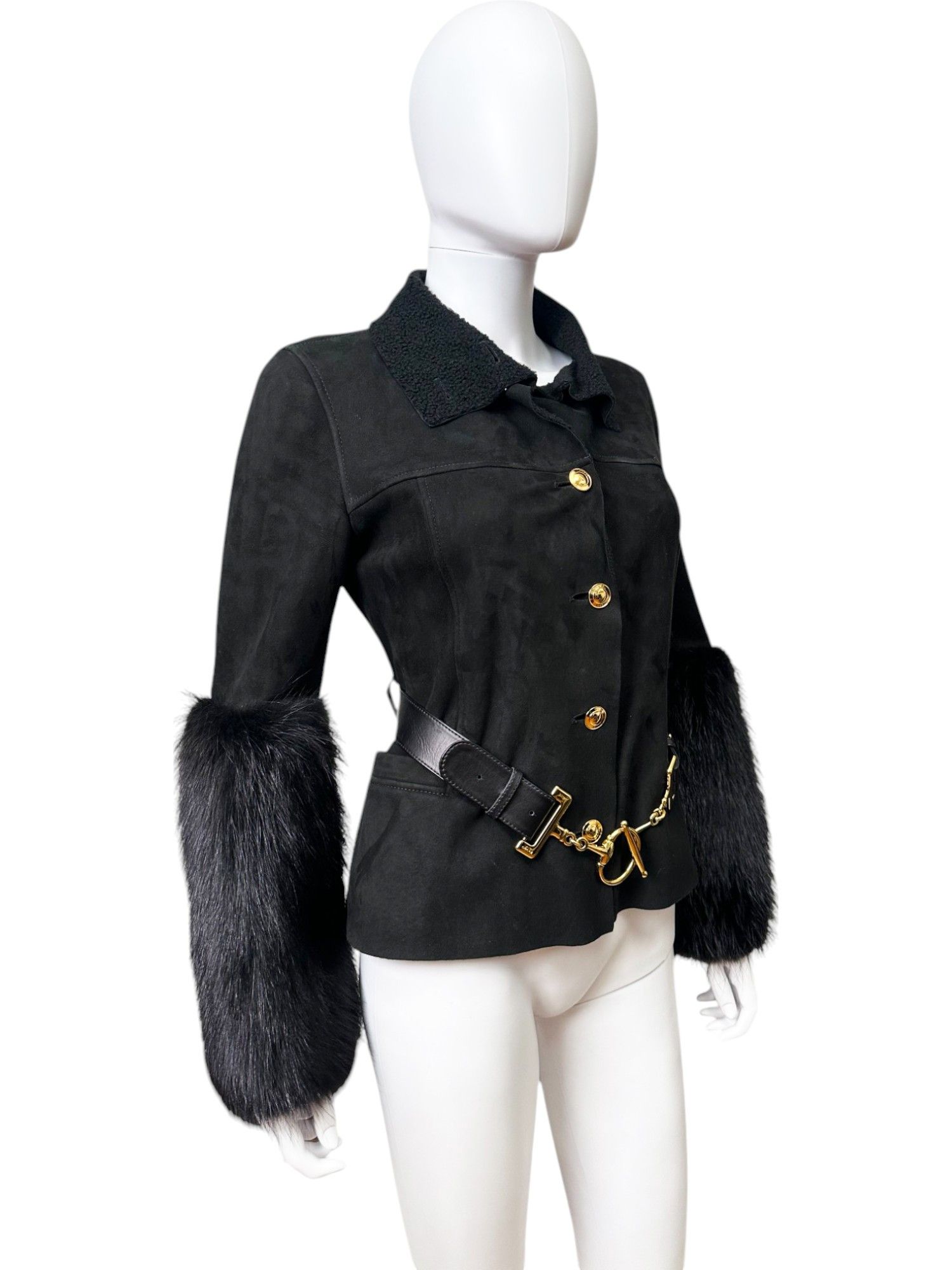 Gucci Gucci by Frida Giannini Pre Fall 2011 Racoon Fur Jacket Size S / US 4 / IT 40 - 5 Thumbnail
