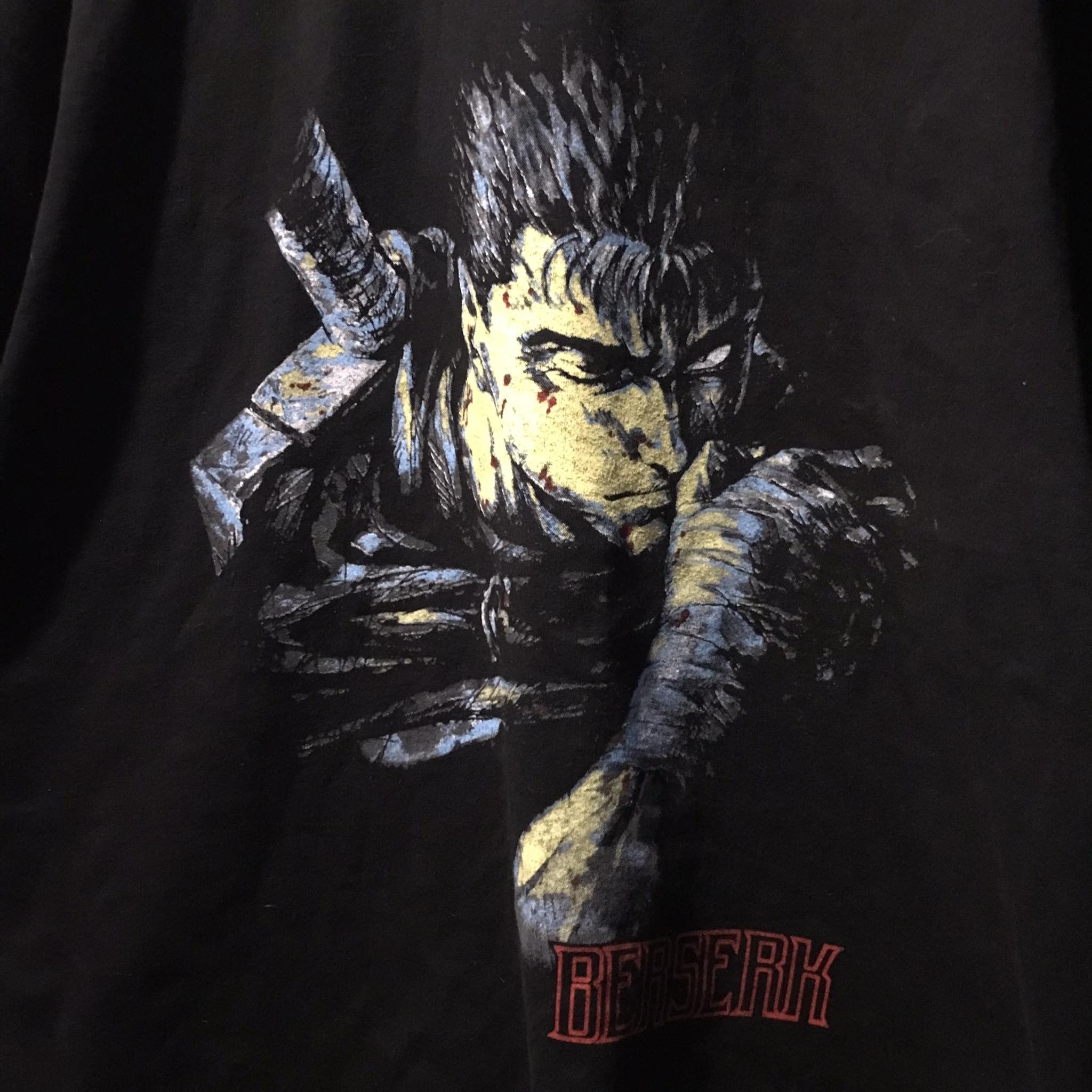 Anime Guts Berserk Manga Fanmade Tee 00s Size US XL / EU 56 / 4 - 2 Thumbnail