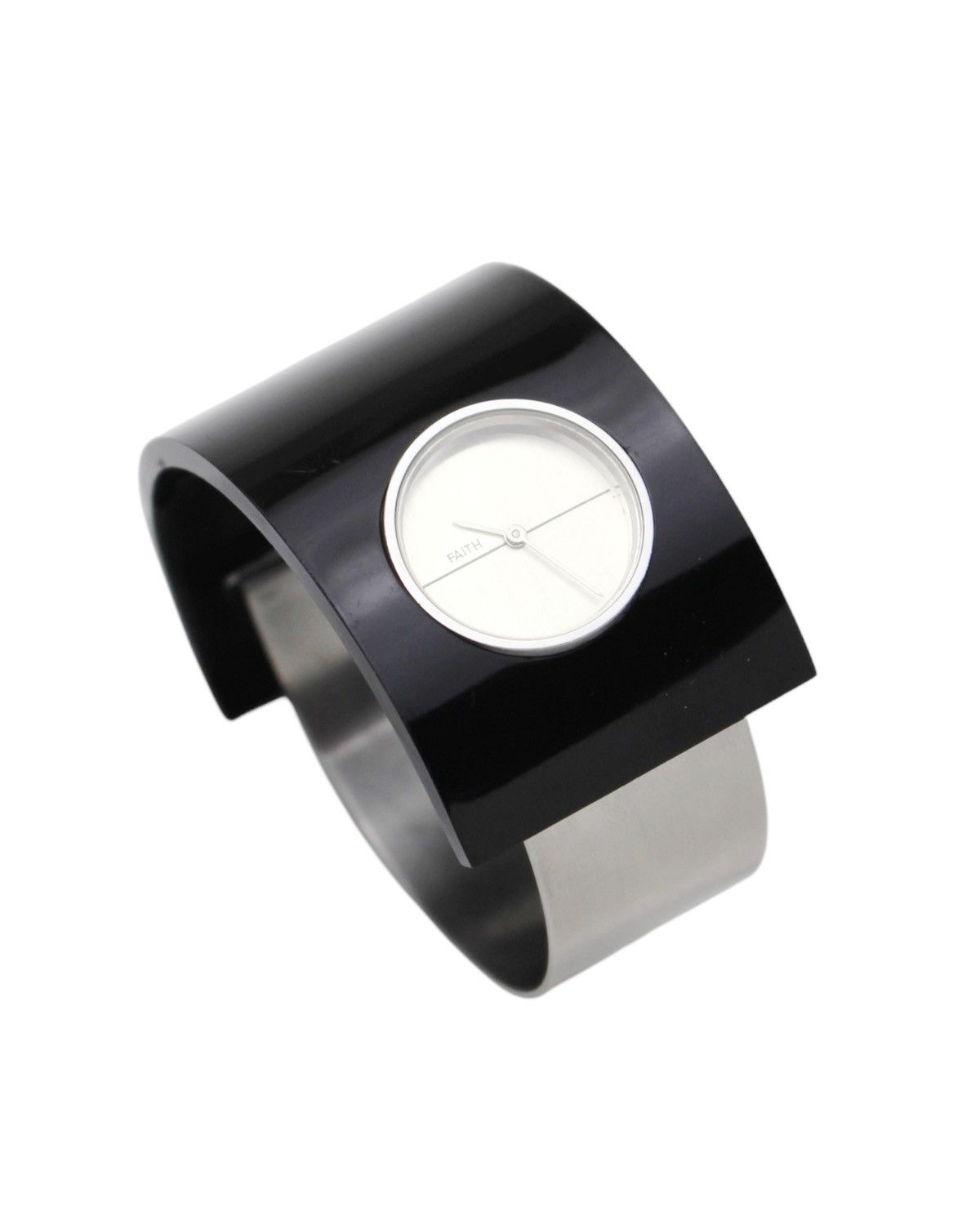 Vintage 1990S FAITH DUO-FUSION – MODULAR BANGLE TWO PIECE WATCH Size ONE SIZE - 11 Thumbnail