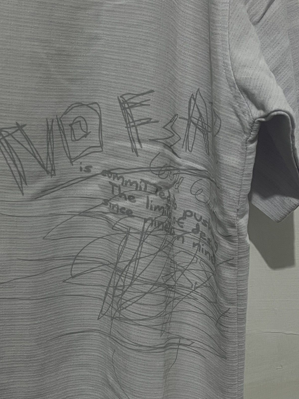 No Fear Vintage No Fear Allover Sketch Print Shirt Gorpcore Y2K Size US XXL / EU 58 / 5 - 14 Thumbnail