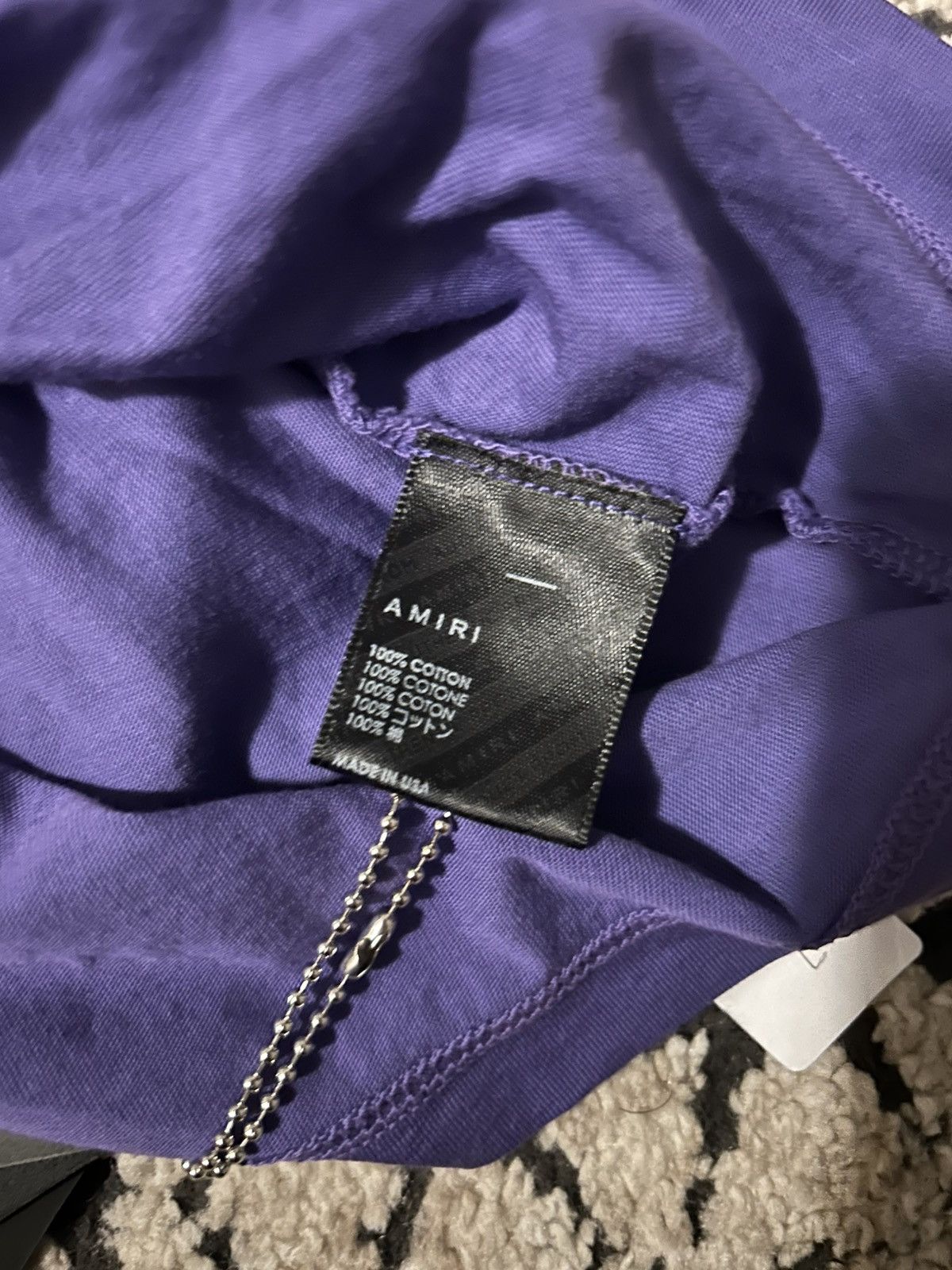 Amiri Amiri Beverly Hills Rodeo Drive Long Sleeve - Purple Small Size US M / EU 48-50 / 2 - 10 Thumbnail