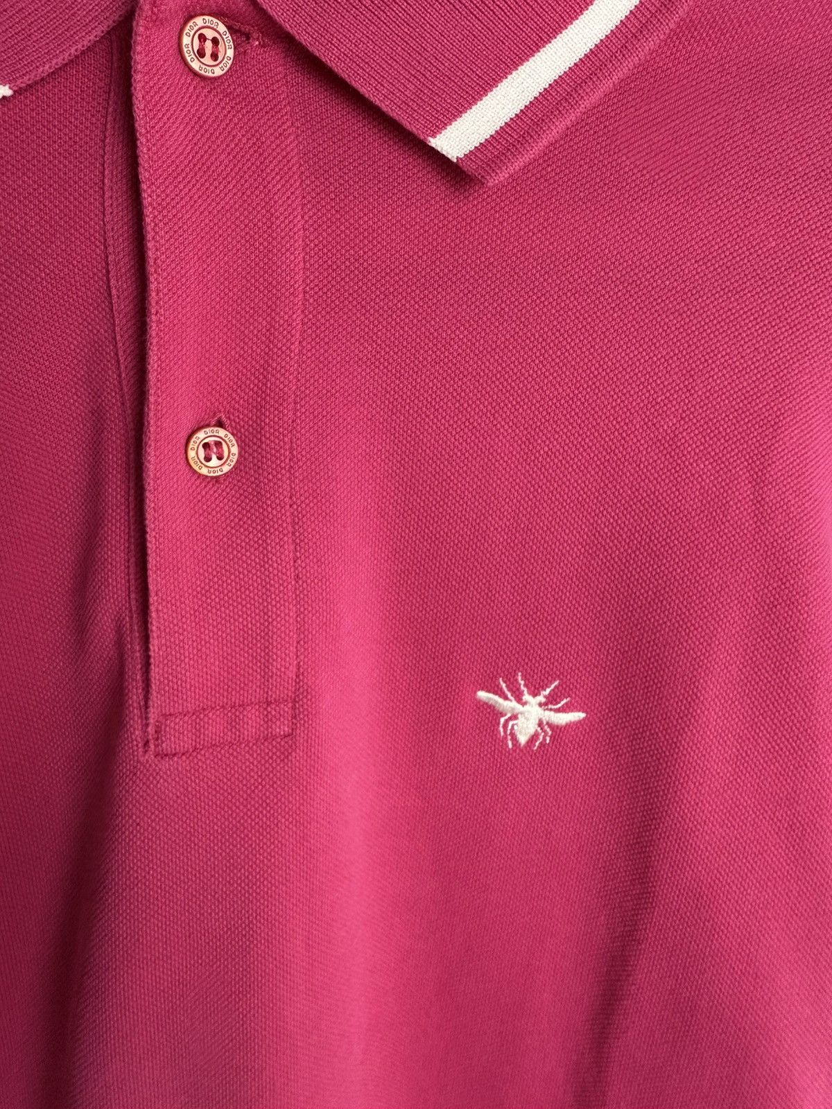 Christian Dior Monsieur Dior Bee Embroidered polo shirt Size US S / EU 44-46 / 1 - 3 Thumbnail