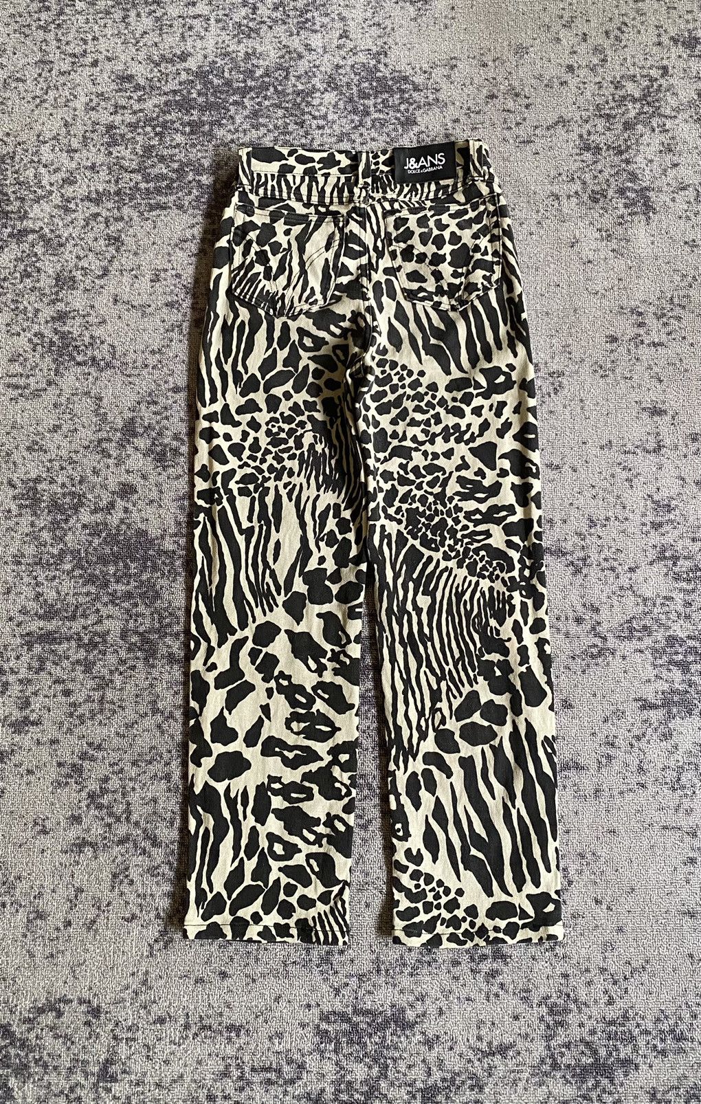 Dolce & Gabbana Dolce & Gabbana J&ans zebra pattern pants Size US 27 - 2 Thumbnail