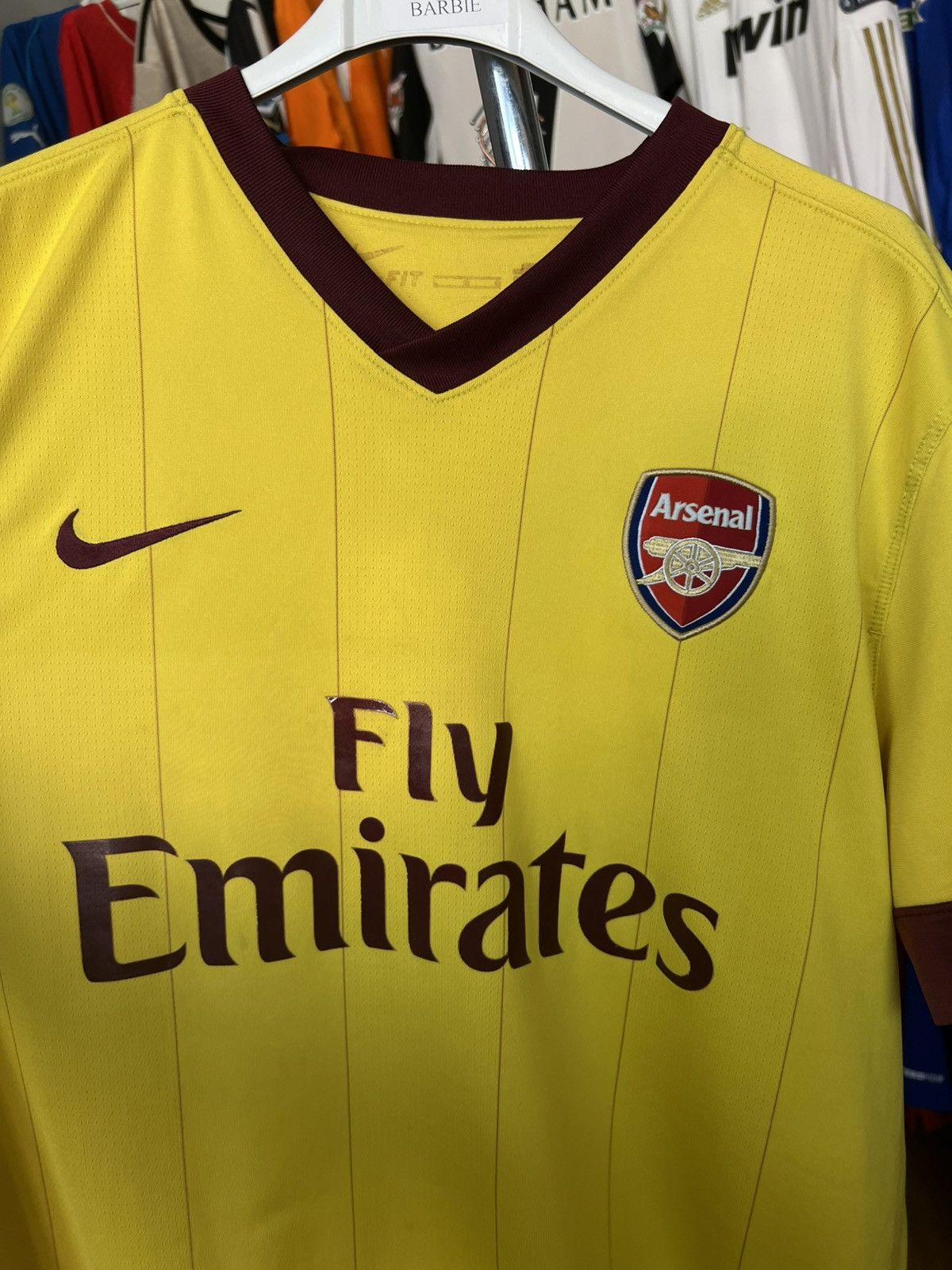 Nike Soccer Jersey Nike Arsenal 2010/11 Wilshere #19 Size US L / EU 52-54 / 3 - 4 Thumbnail