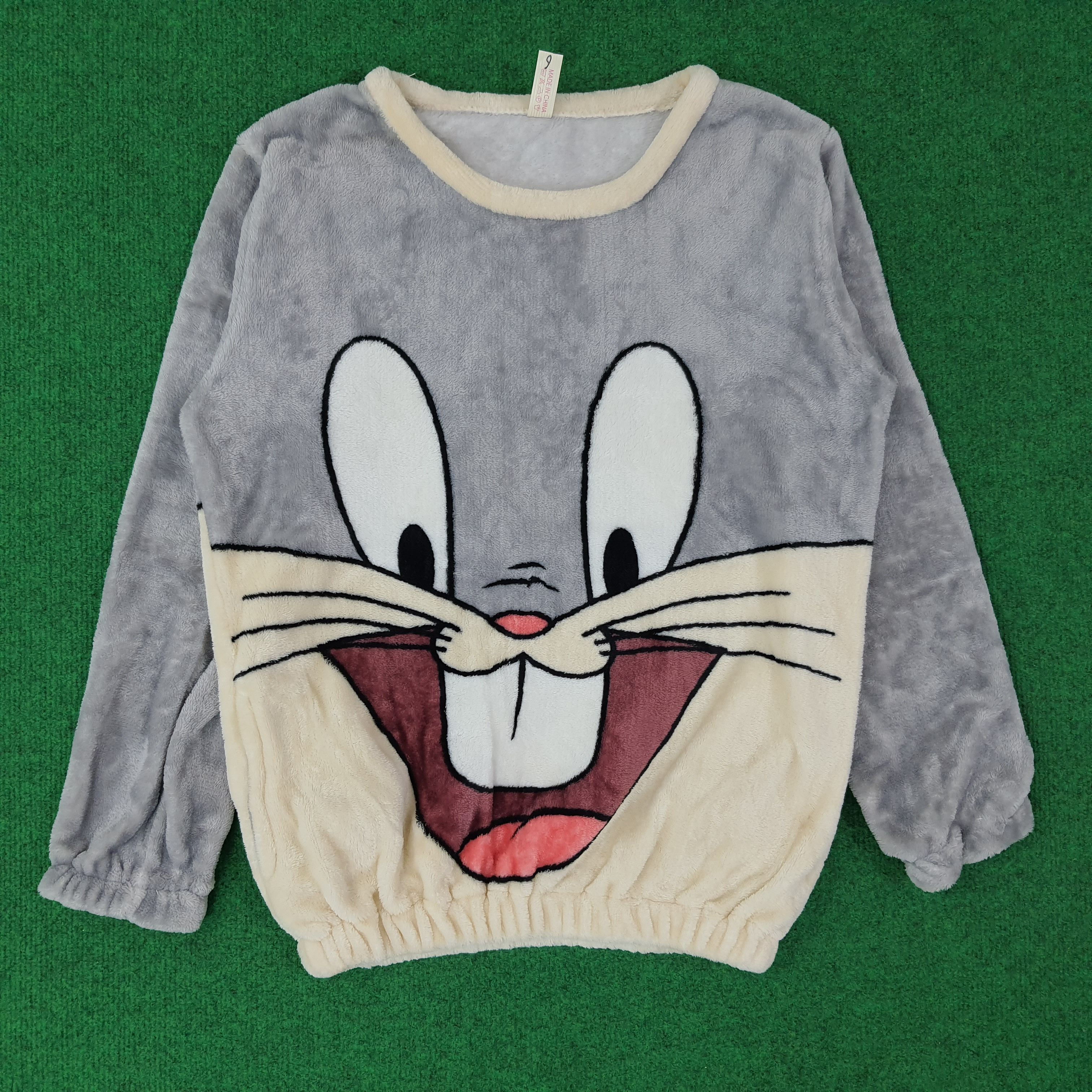 Vintage Vintage Bugs Bunny Looney Tunes Sweatshirt C254N4 Size XS / US 0-2 / IT 36-38 - 1 Thumbnail