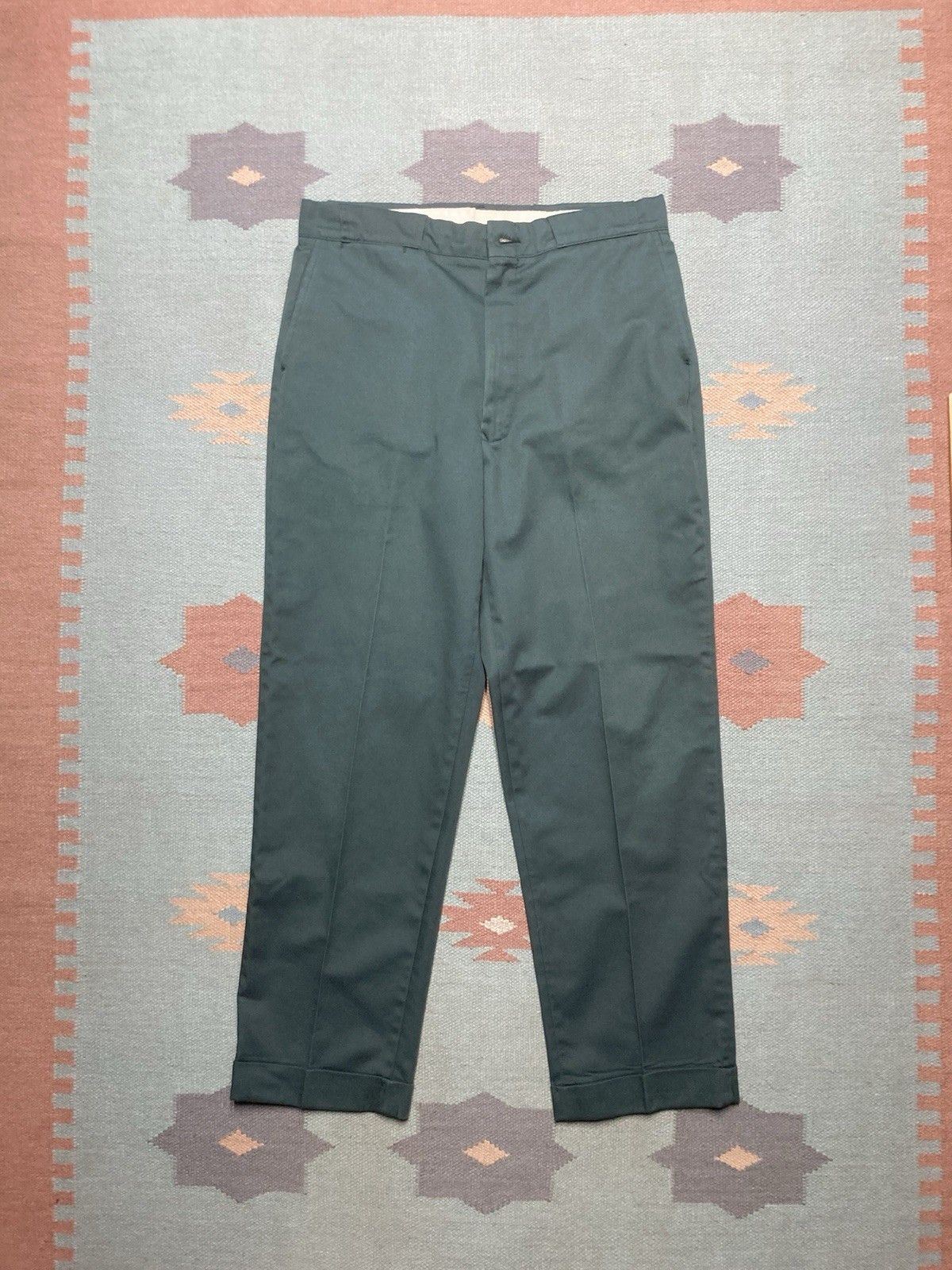 Vintage Vintage 70s chino work pants big yank workwear 33x29 Size US 33 - 1 Thumbnail