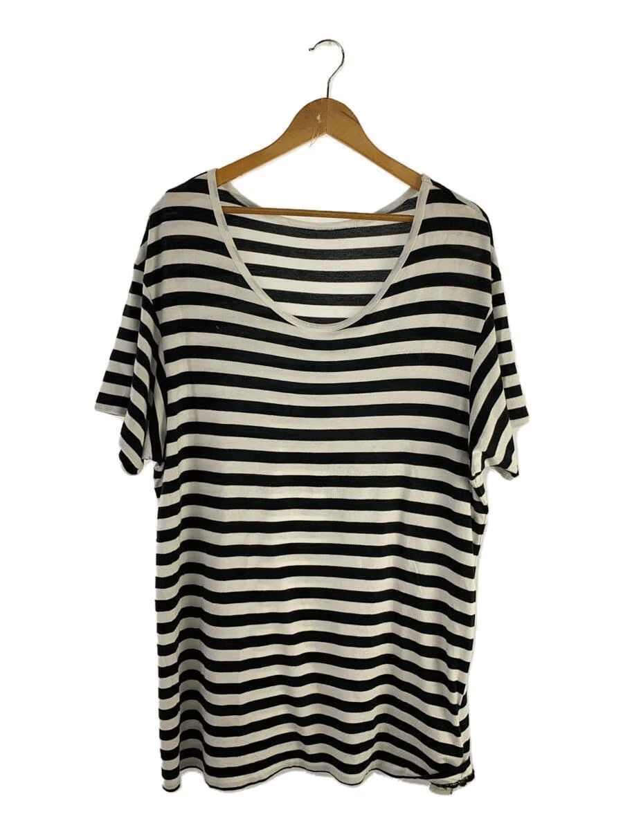 Yohji Yamamoto Logo Striped Tee Size US L / EU 52-54 / 3 - 1 Thumbnail