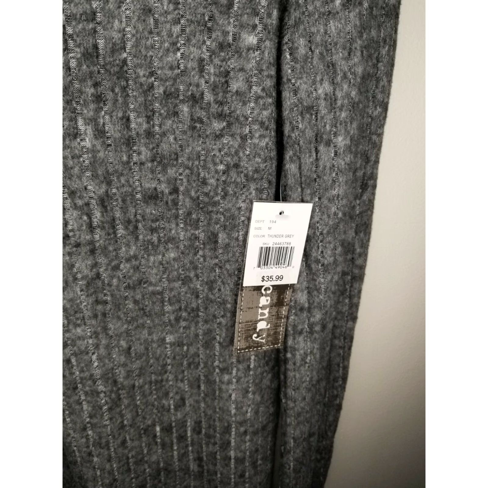 Vintage NEW Eye Candy Gray Long Sleeve Turtleneck Womens Medium Pullover Size M Size M / US 6-8 / IT 42-44 - 4 Thumbnail