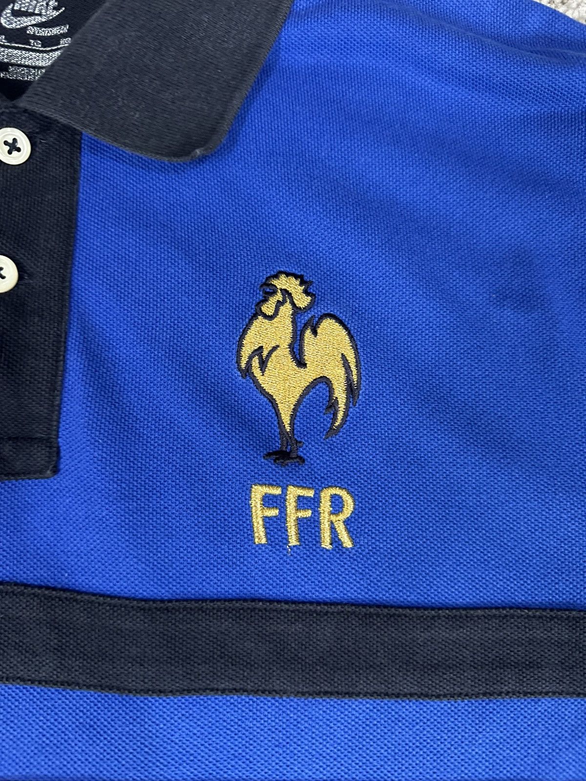 Nike Vintage Nike French Rugby Team Polo Shirt Size US XL / EU 56 / 4 - 4 Thumbnail
