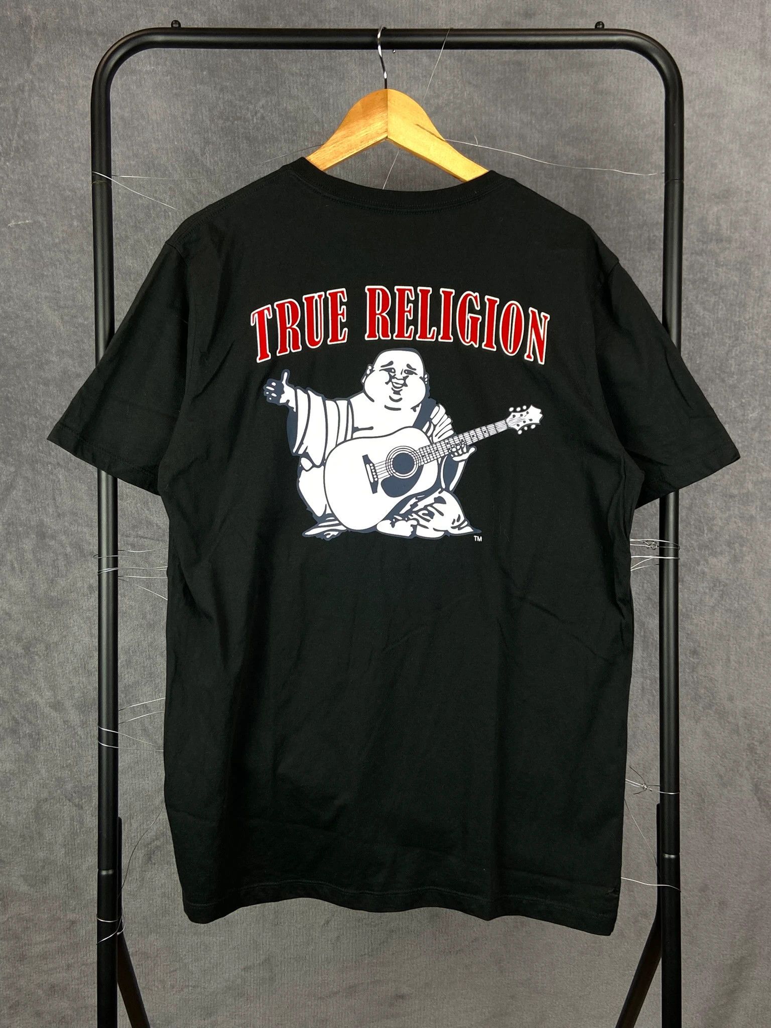 True Religion True Religion Buddha black graphic tee L Size US L / EU 52-54 / 3 - 1 Thumbnail