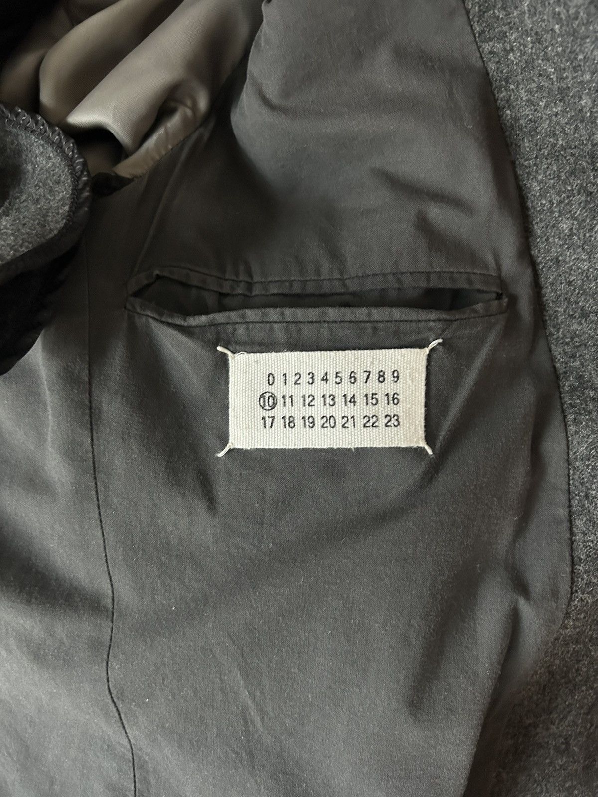 Maison Margiela Maison Margiela Line 10 Wool Suit Jacket Size US M / EU 48-50 / 2 - 5 Thumbnail