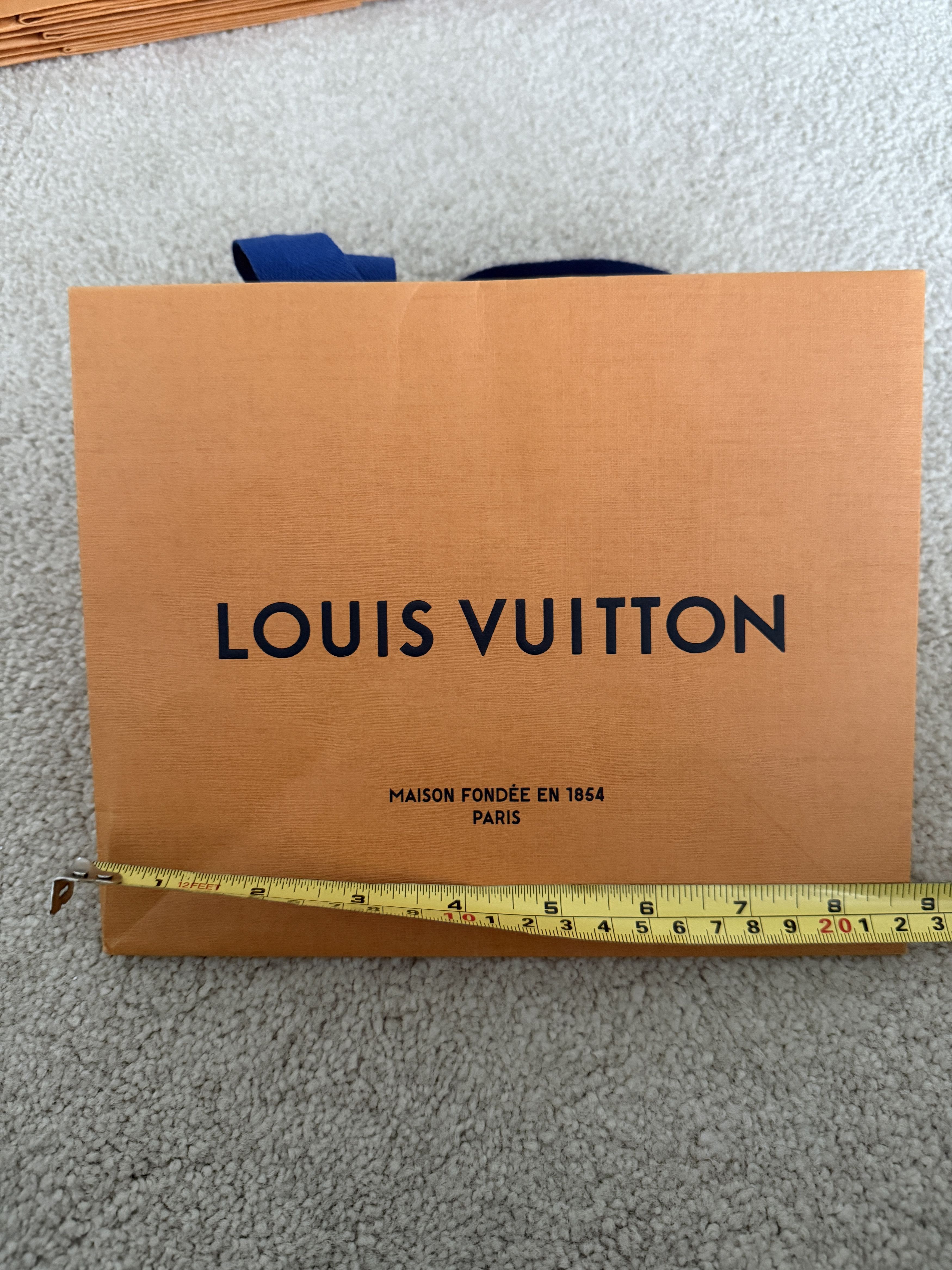 Louis Vuitton Louis Vuitton Orange Small Shopping Bag - 1 per purchase Size ONE SIZE - 1 Thumbnail