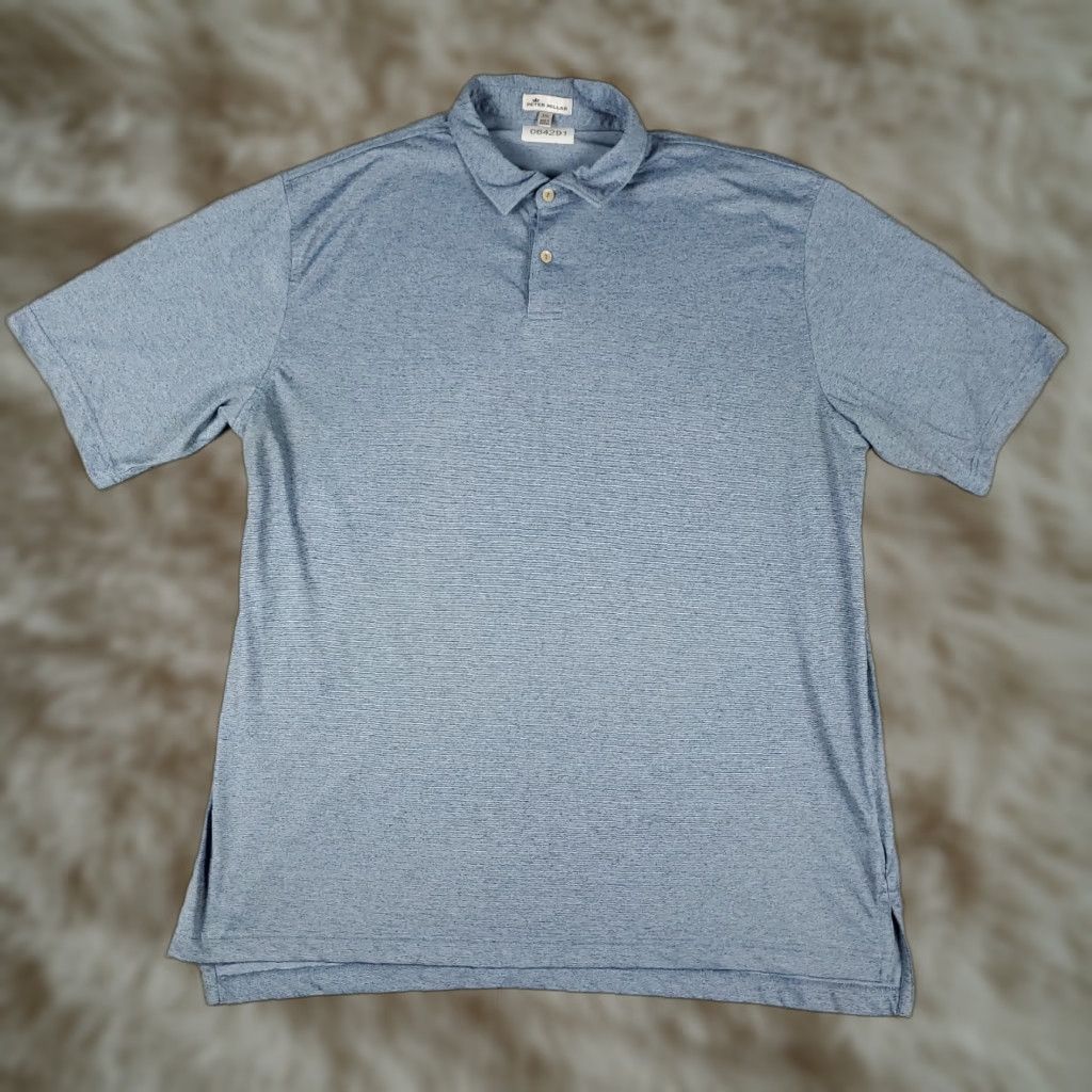 Peter Millar Peter Millar Polo Shirt Mens 2XL Blue Golf Summer Comfort Short Sleeve Polo Shirt Mens 2XL Blue Size US XXL / EU 58 / 5 - 1 Thumbnail