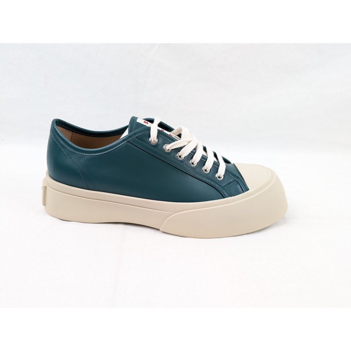 Marni o1rshd1 Low-Top Sneakers in Green/Beige Size US 11 / EU 44 - 1 Thumbnail