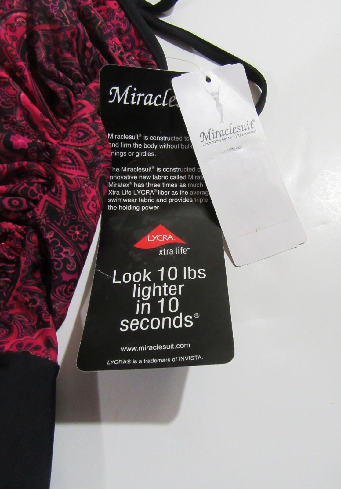 Designer Miraclesuit Womens 1 Piece Swimsuit Paisley Size 16 Size ONE SIZE - 4 Thumbnail