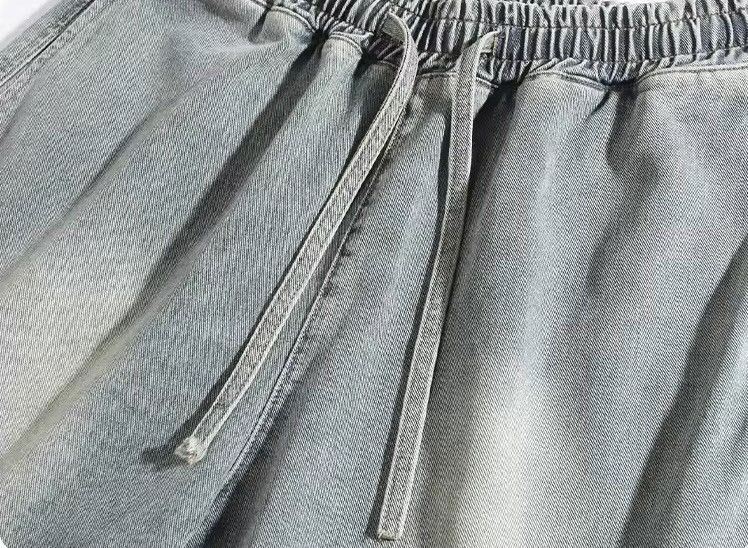 Japanese Brand × Jean denim shorts with triangular slit Size US 29 - 5 Thumbnail