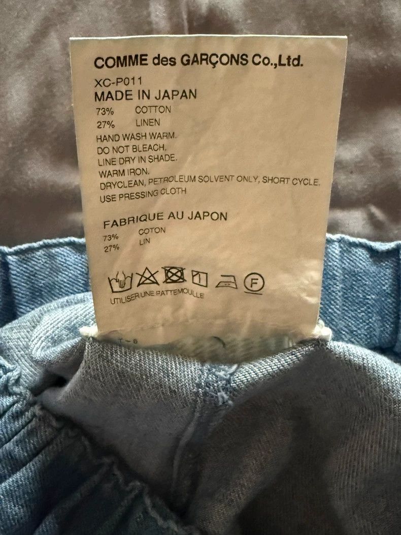 Junya Watanabe JUNYA WATANABE CDG Denim Wide-Leg Jeans Size US 26 / EU 42 - 4 Thumbnail