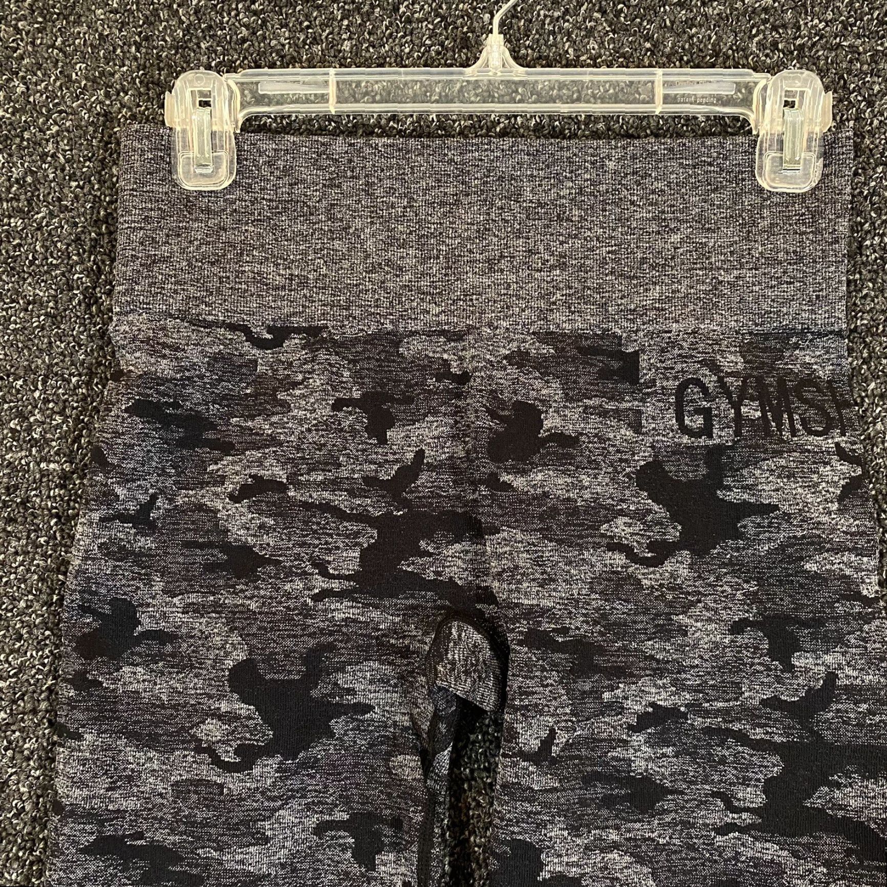 Gymshark Gymshark Leggings Womens XS/S 27” Waist Camo Gray Adapt Seamless High Waist Tapered Activewear Compression Size 28" / US 6 / IT 42 - 2 Thumbnail