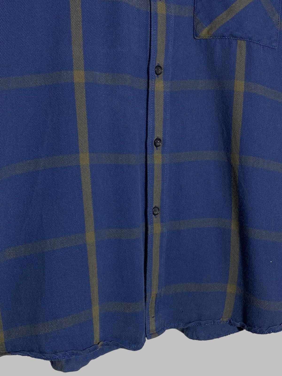 Nudie Jeans Nudie Jeans Stan Window Check Cotton Shirt Blue Men’s Size US L / EU 52-54 / 3 - 4 Thumbnail