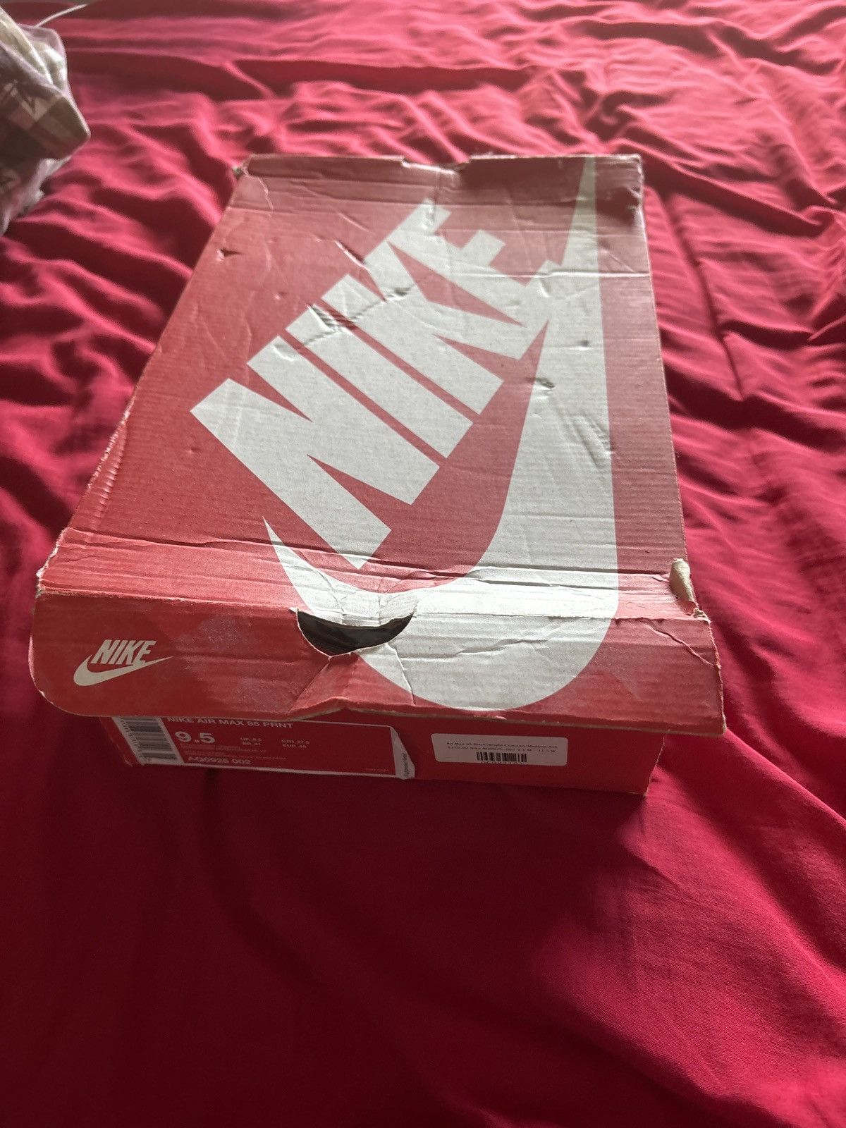 Nike Nike Air Max 95 atmos We Love Nike (Bright Crimson) Size US 9.5 / EU 42-43 - 8 Thumbnail