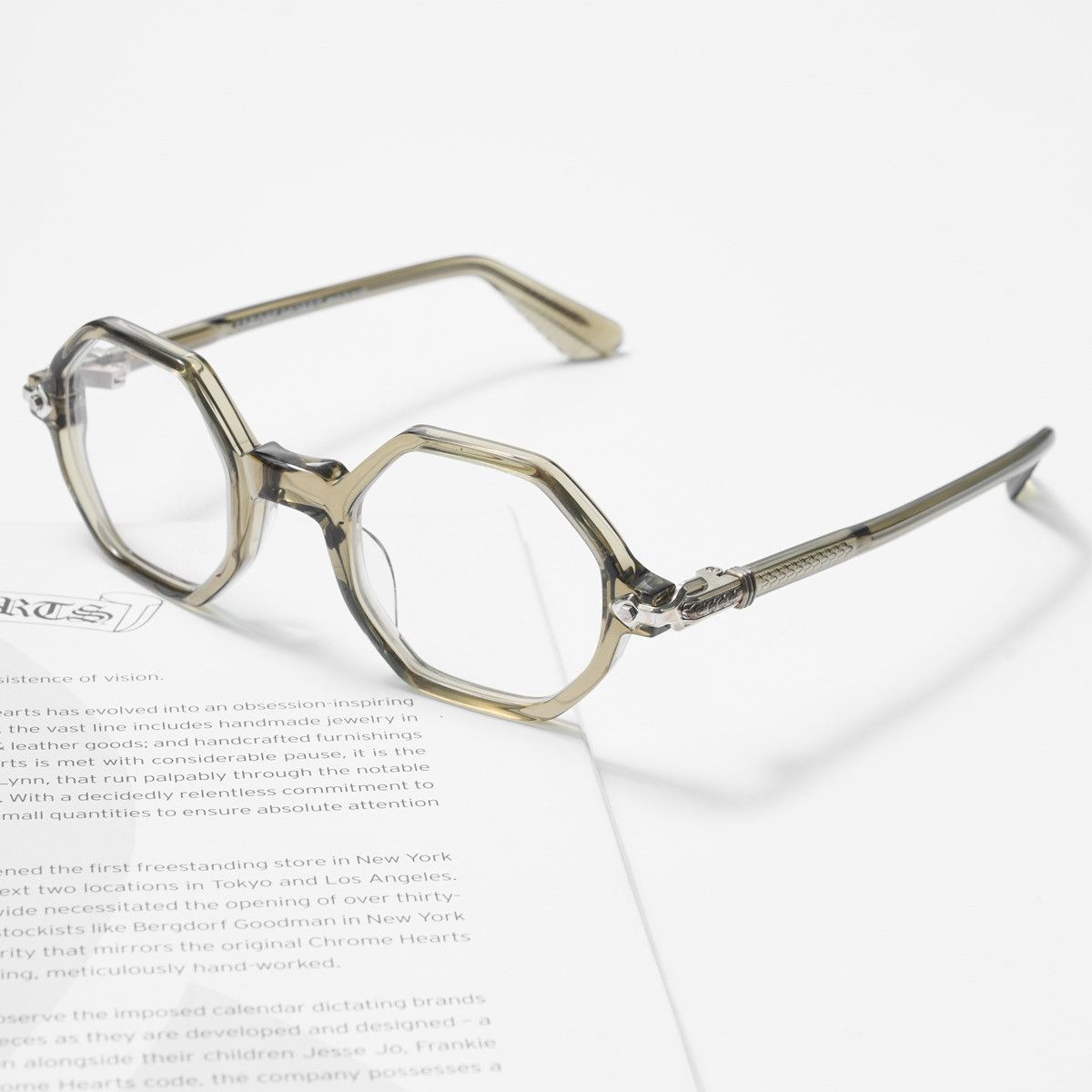 Chrome Hearts CHROME HEARTS CLITCO ARMY GLASSES Size ONE SIZE - 2 Thumbnail
