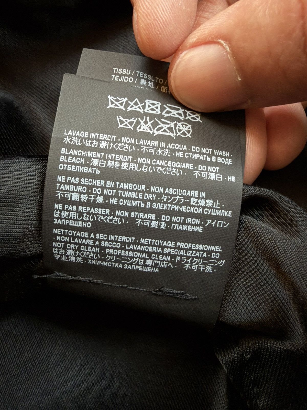Saint Laurent Paris Saint Laurent Teddy Light Weight Varsity Jacket Black 48 M Size US M / EU 48-50 / 2 - 8 Thumbnail