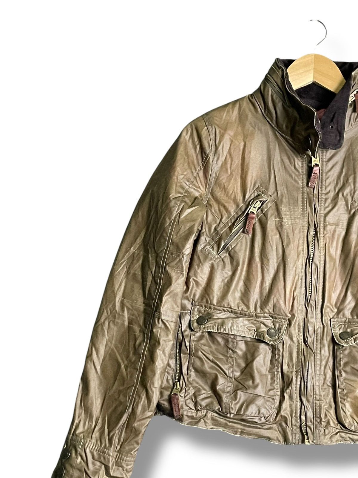 Abercrombie & Fitch × Vintage Abercrombie + Fitch Men’s Leather Jacket (27) Size US XS / EU 42 / 0 - 3 Thumbnail