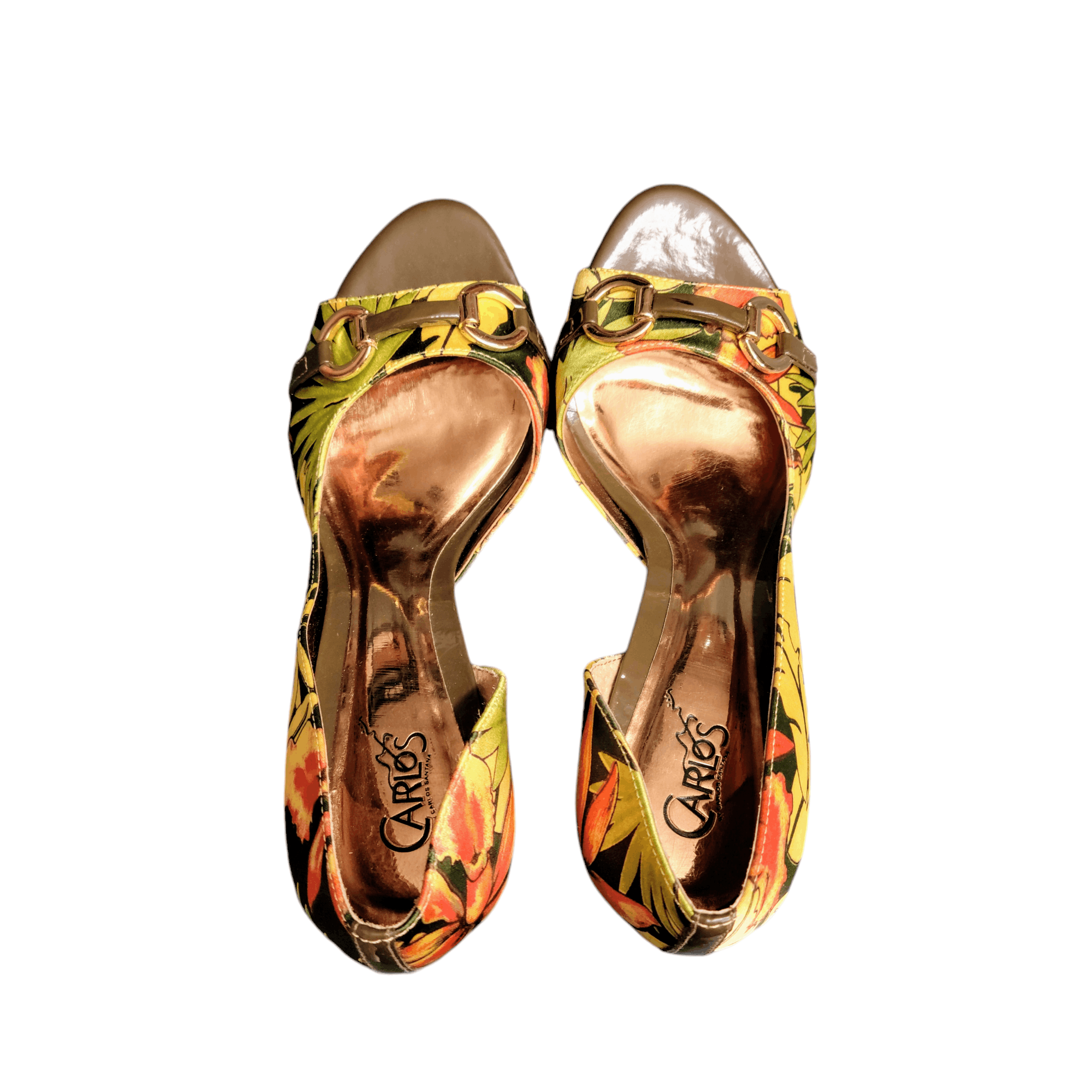 NBDN Nobrandedon Carlos Santana Roulette Green Savage Heels Pumps Shoes High Size US 7.5 / IT 37.5 - 5 Thumbnail