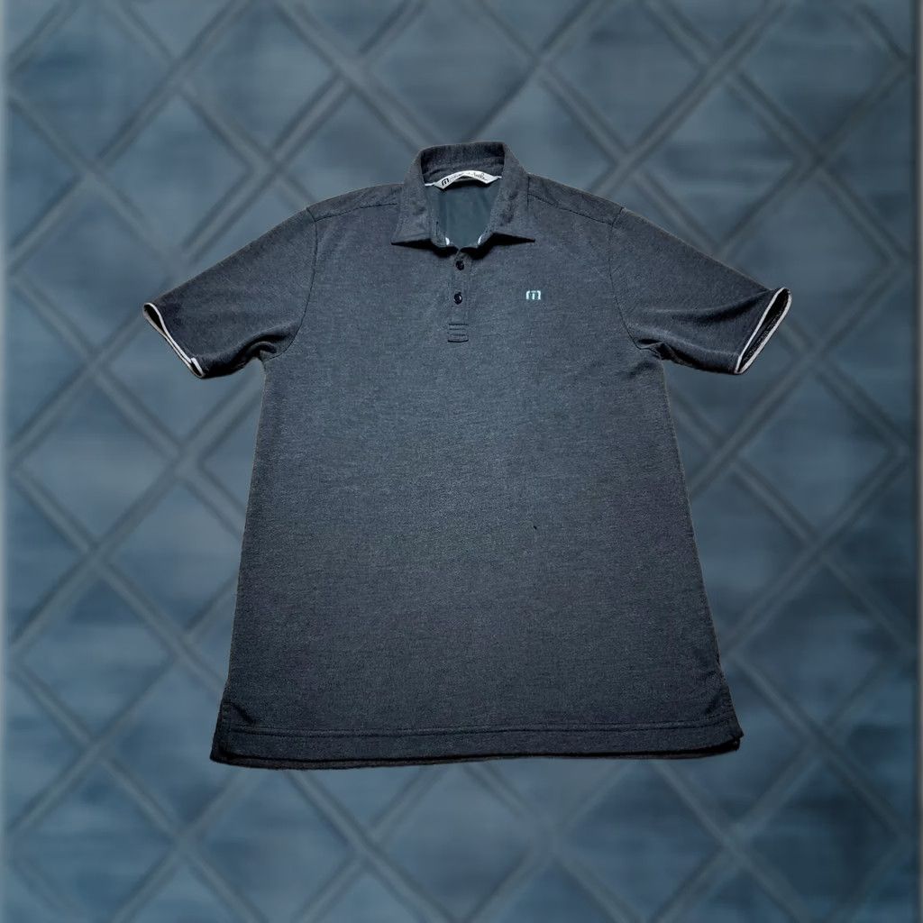 TravisMathew Travis Mathew Polo Shirt Mens Gray Short Sleeve Pullover Small Size S Classic Fit Golf Activewear Casual Shirt Size US S / EU 44-46 / 1 - 1 Thumbnail