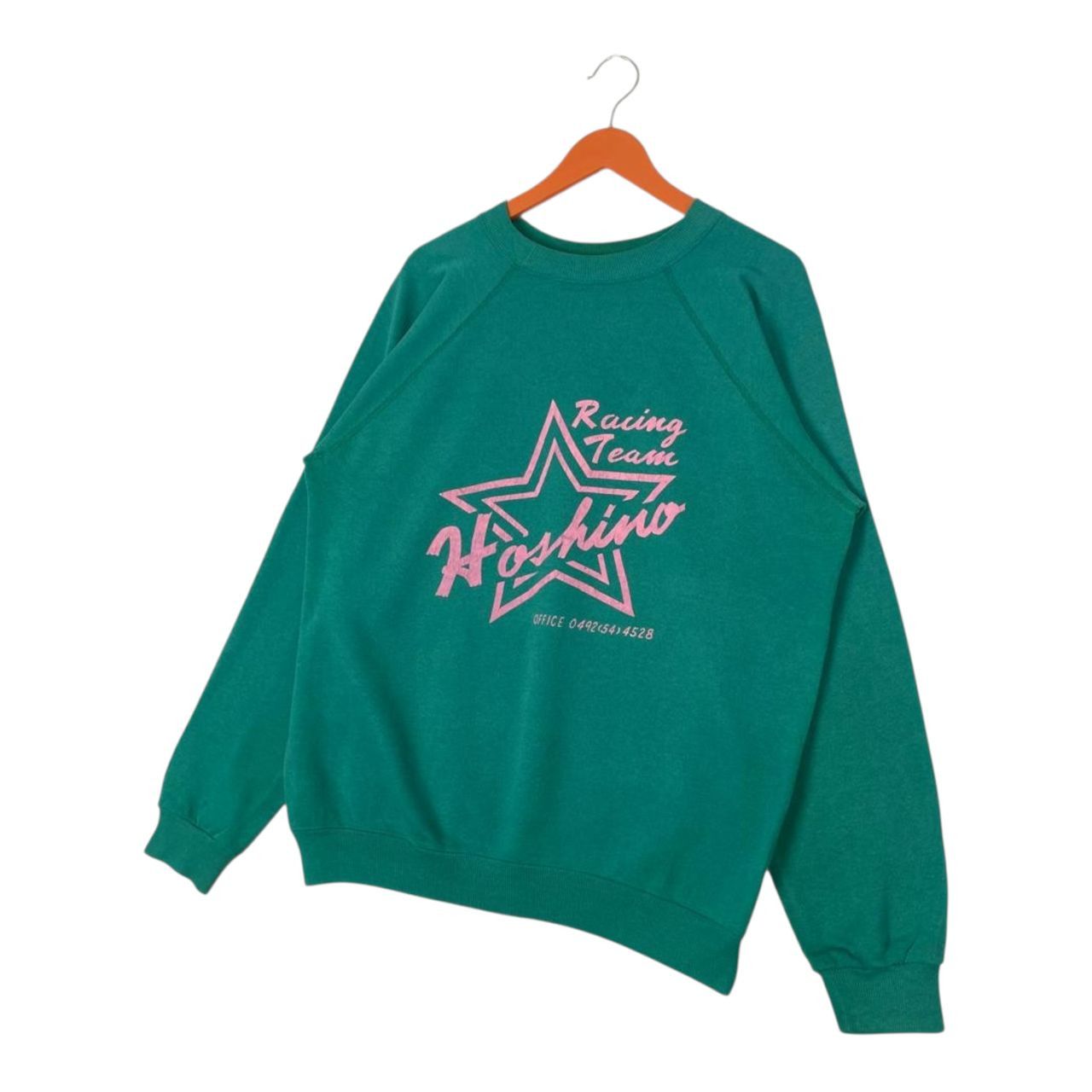 Vintage Vintage Hoshino Racing Team Bridgestone Printed Sweatshirt Size US L / EU 52-54 / 3 - 5 Thumbnail