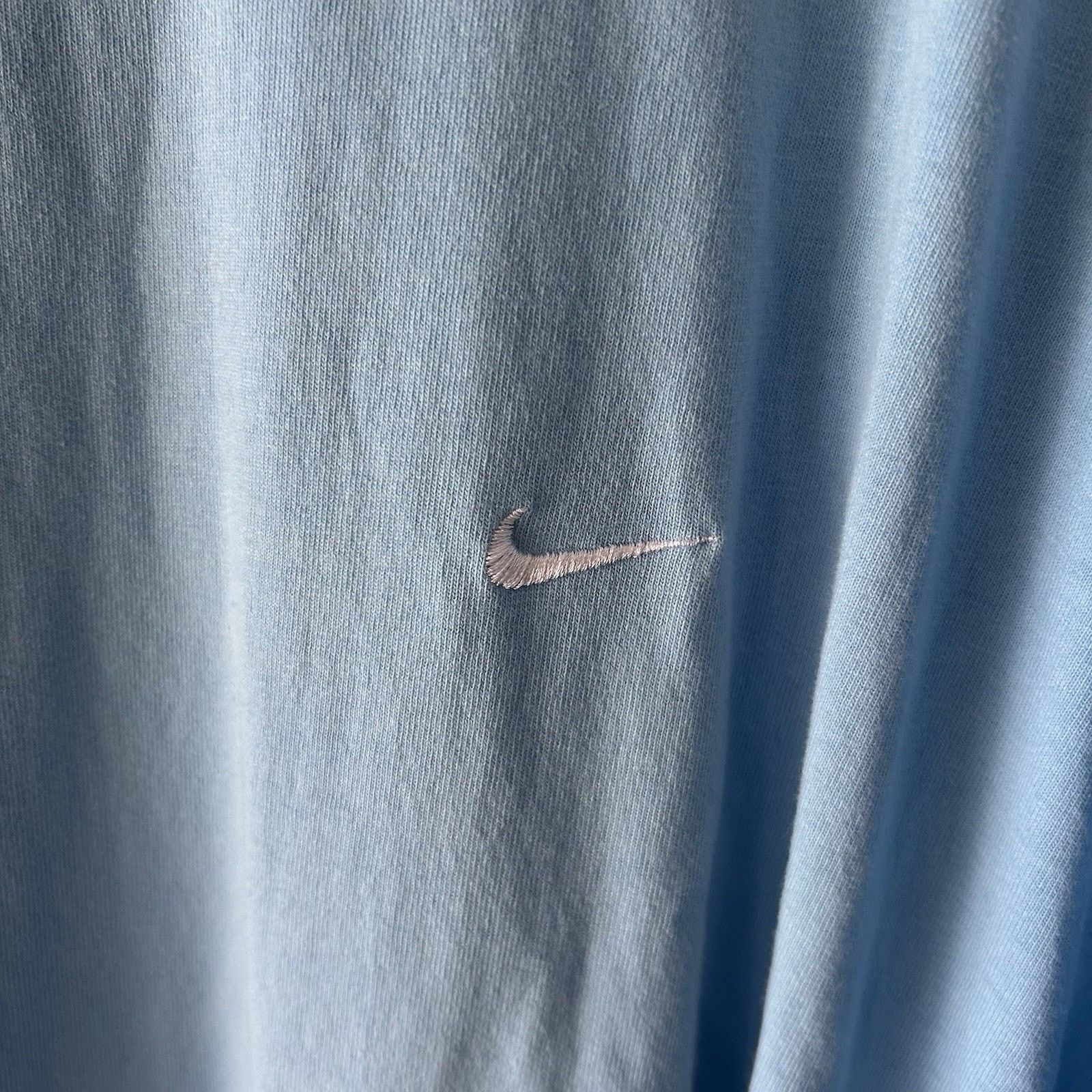 Nike Vintage Nike Swoosh Tshirt Men’s Xxl Tall Sportswear Baby Bl Size US XXL / EU 58 / 5 - 4 Thumbnail