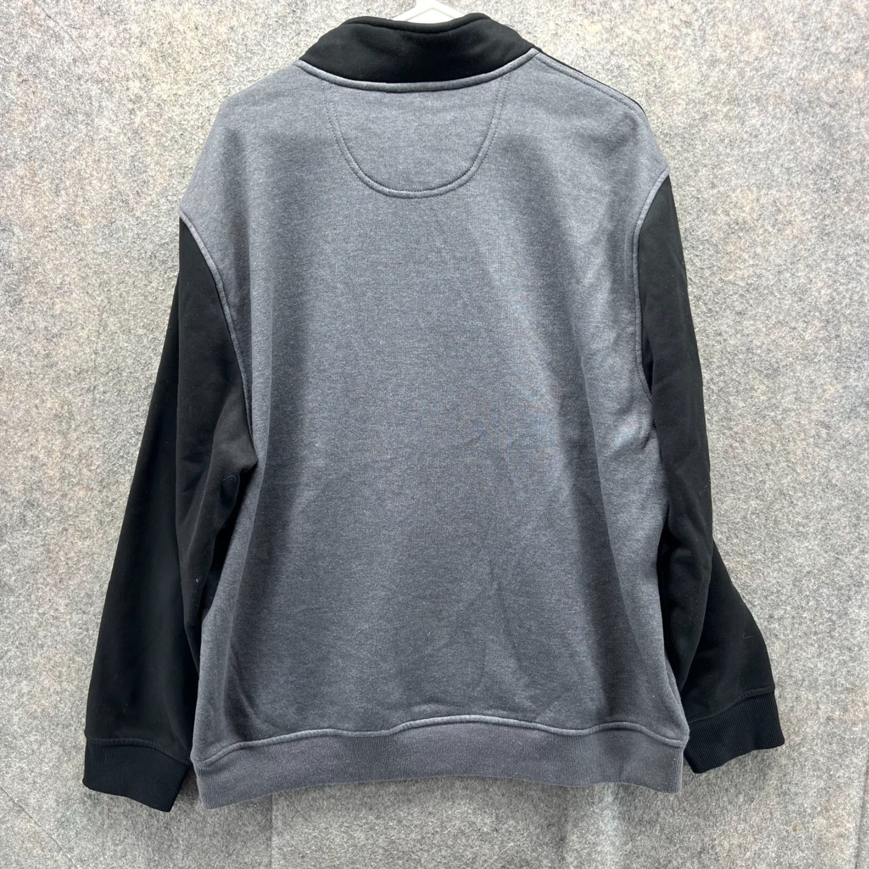 Izod VINTAGE Izod Sweater Mens XL Black Quarter Zip Pullover Advantage Performance Stretch Size US XL / EU 56 / 4 - 2 Thumbnail