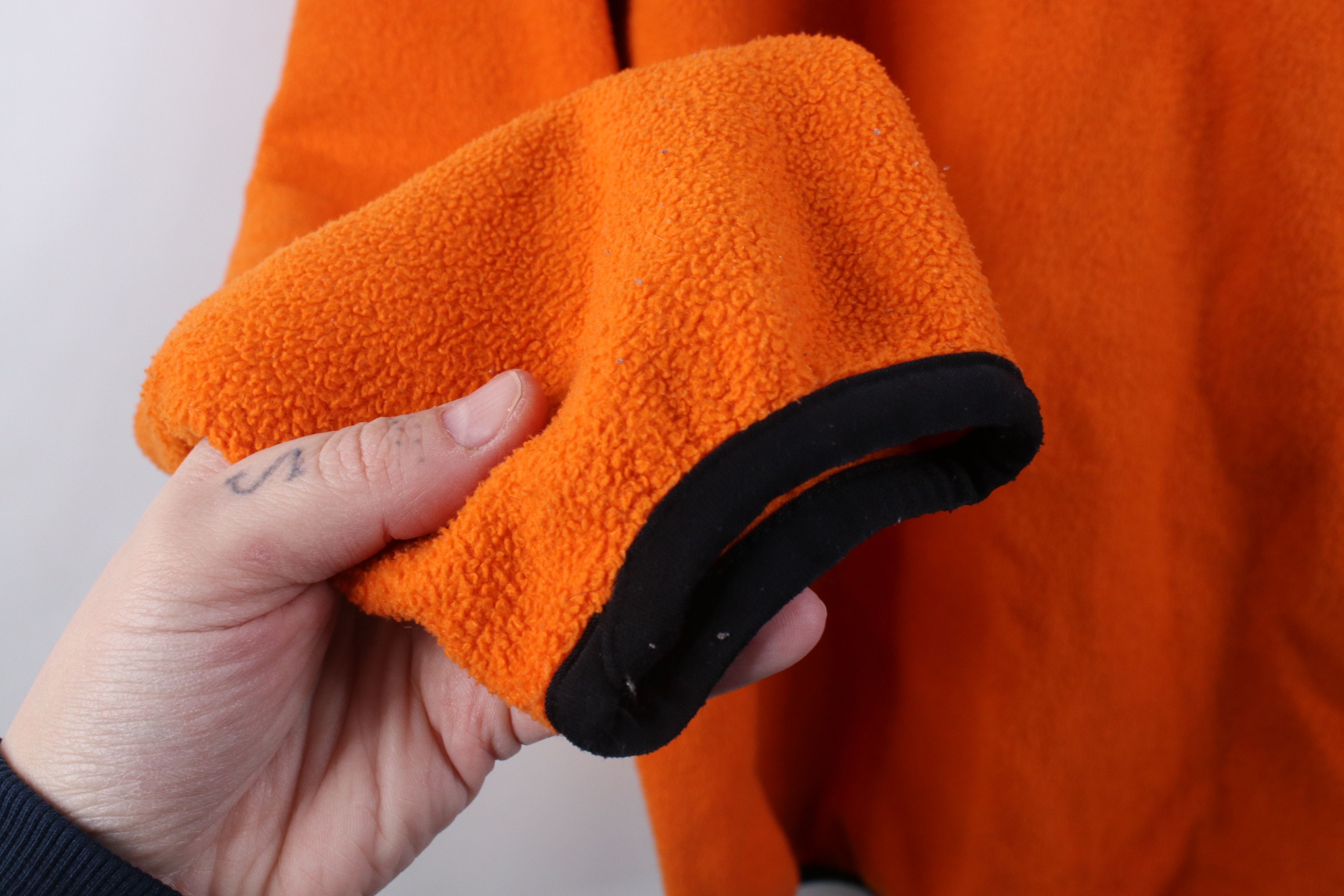 Nautica Vintage 90s Nautica 1/4 Zip Fleece Pullover Sweater Orange Size US L / EU 52-54 / 3 - 6 Thumbnail