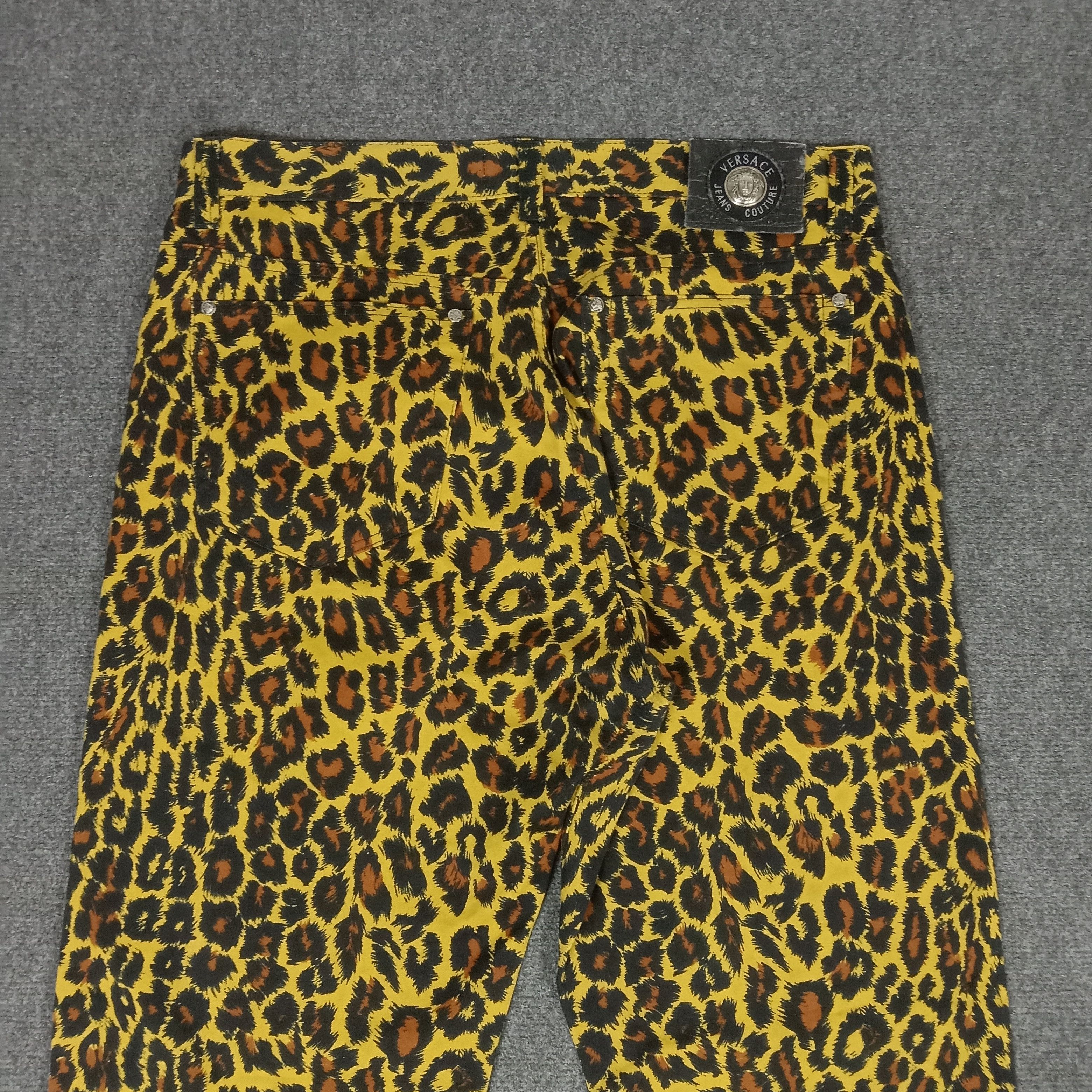 Versace Jeans Couture × Vintage Versace Jeans Couture Luxury Brand Pants Size US 35 - 2 Thumbnail