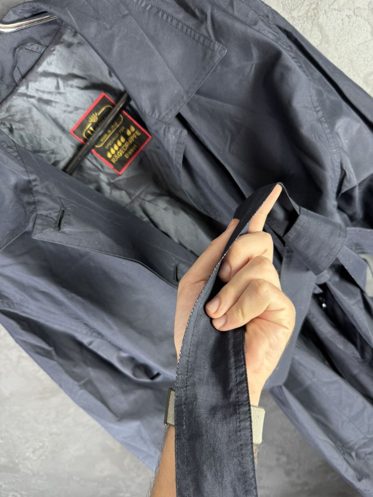 Herno HERNO Vintage Made in Italy Light Belted Trench Coat Size L / US 10 / IT 46 - 15 Thumbnail